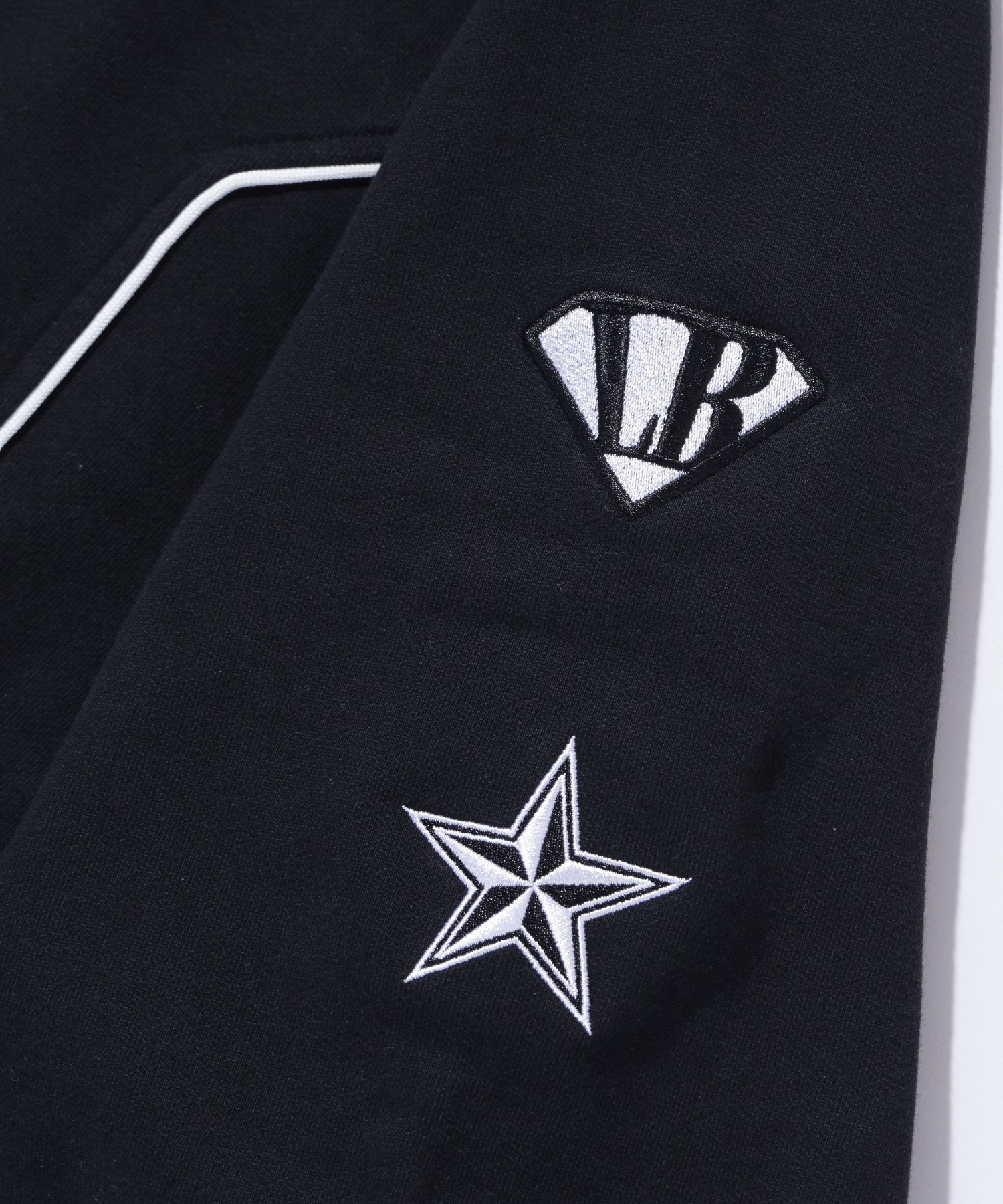 XLARGE×LIBERTY WALK HALF ZIP SWEATSHIRTS