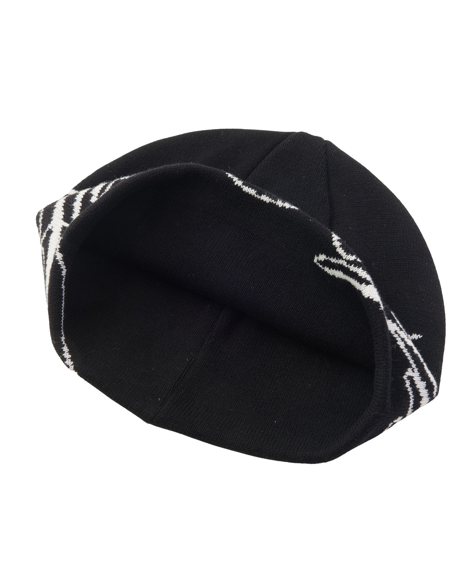 THE X-GIRL SCRIPT LOGO JACQUARD BEANIE