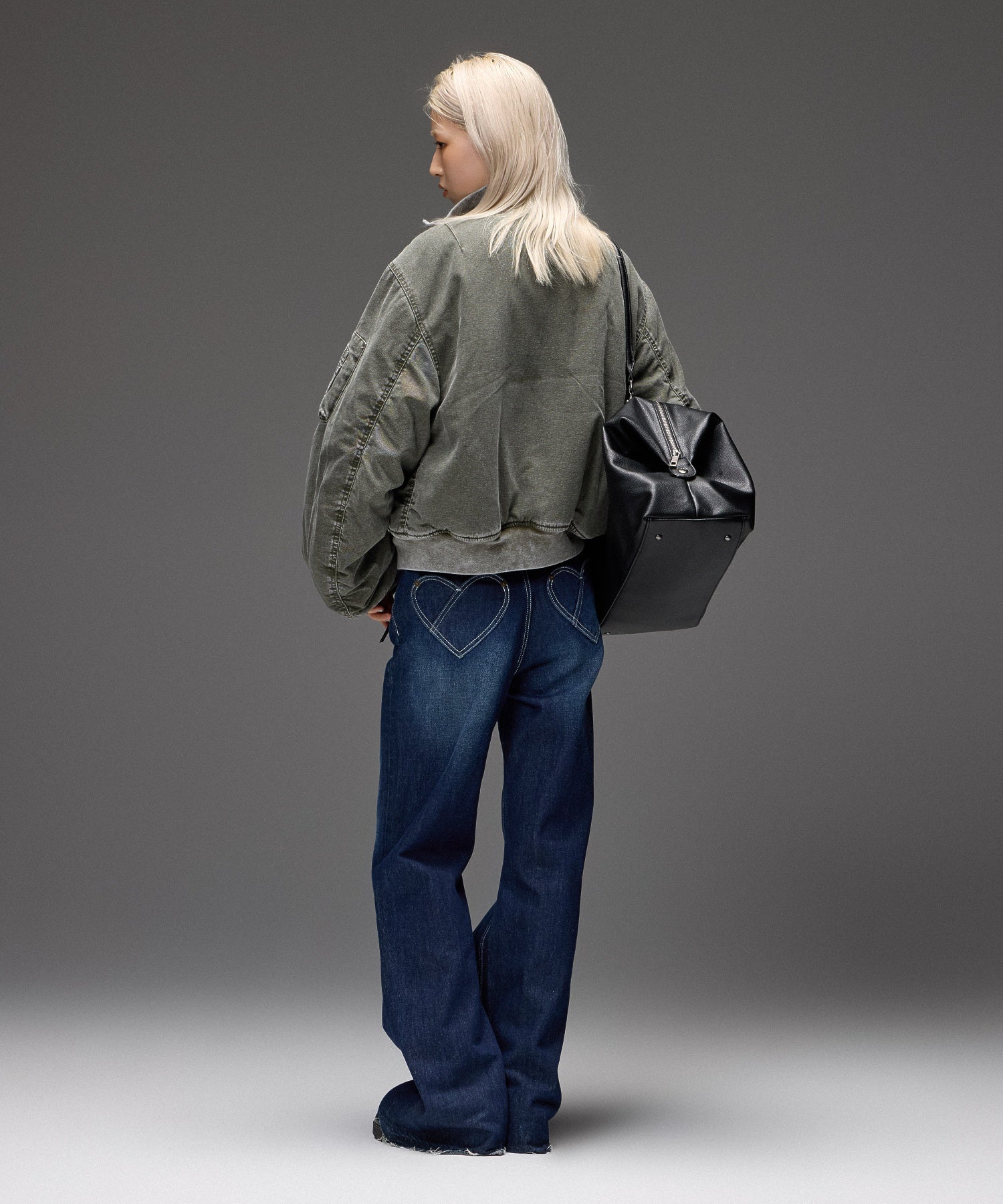 REVERSIBLE FADED MA-1 JACKET