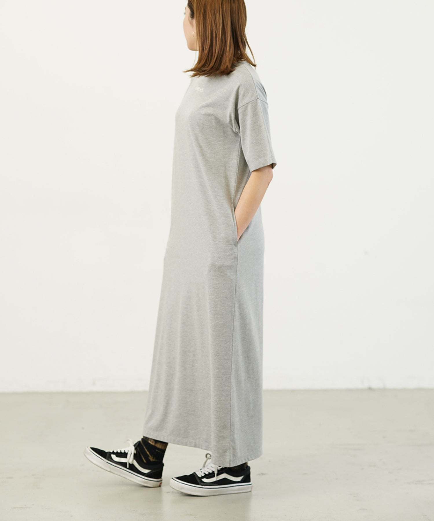 ALINE CUT SAW TEE ONEPIECE BABU-BU