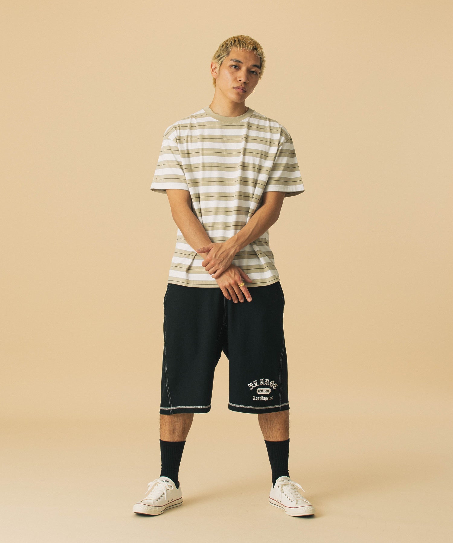 XLARGE×Champion REVERSE WEAVE  STICHED SHORT PANTS