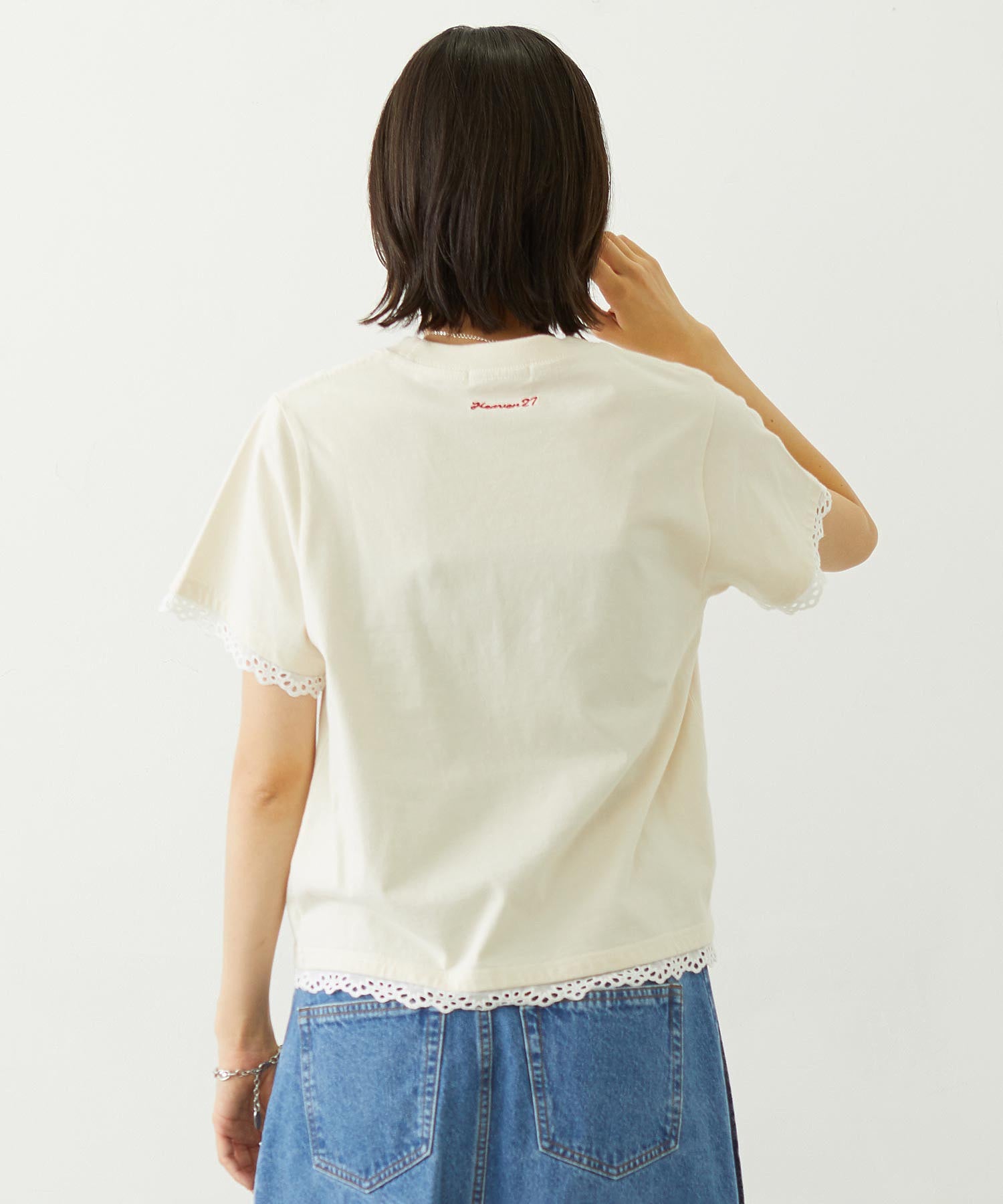 LACE S/S TEE
