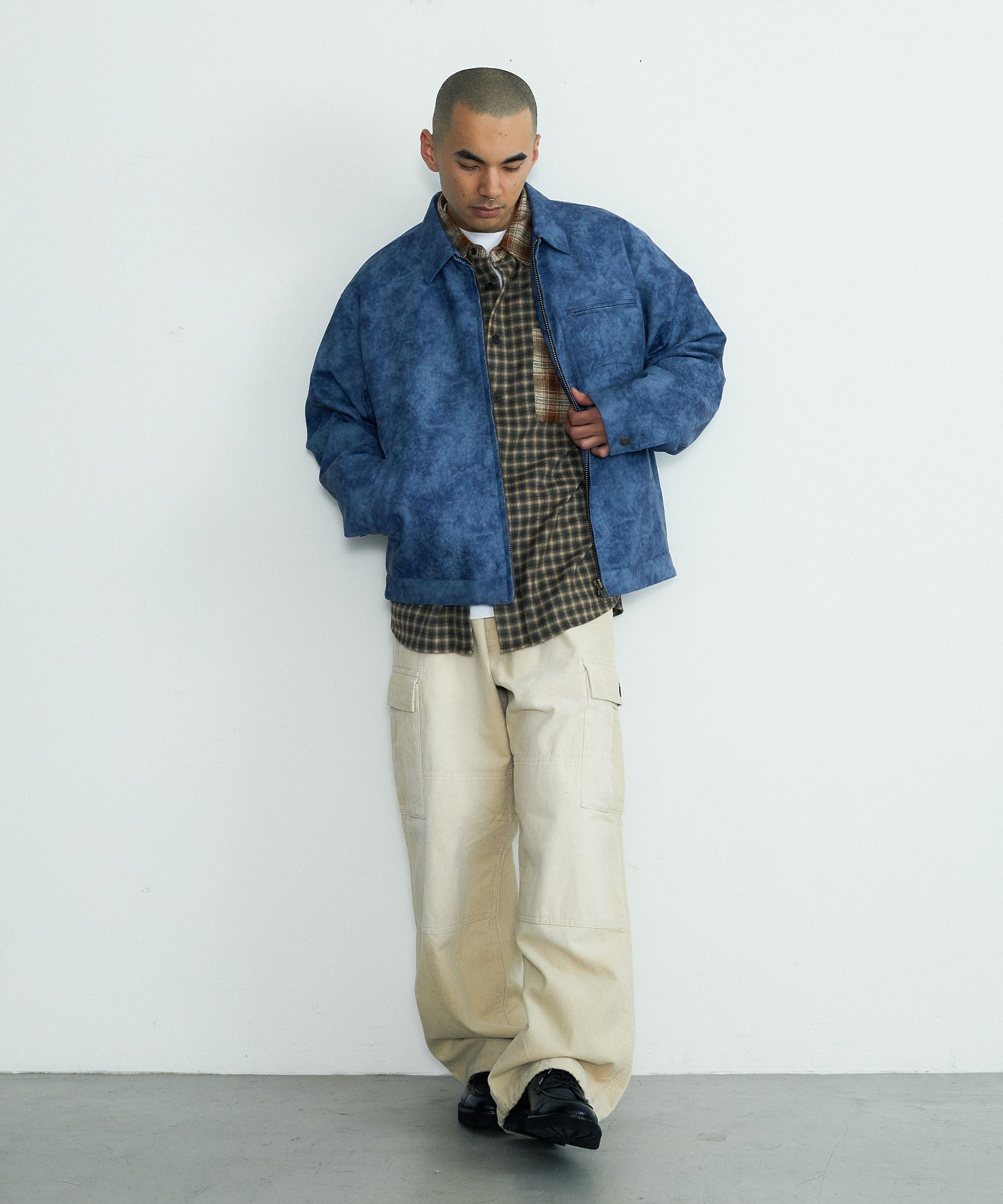 FADED CORDUROY CARGO PANTS