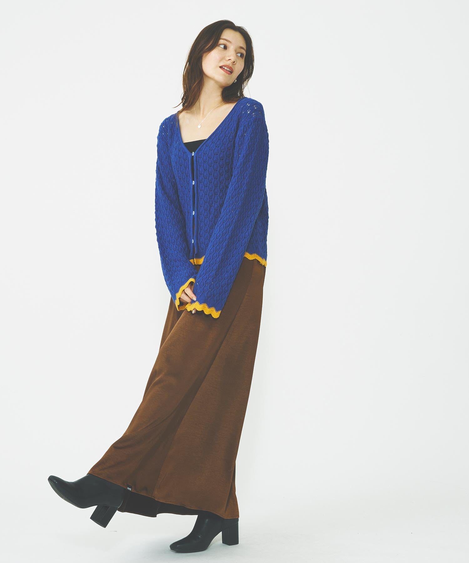 FLARE LONG SKIRT