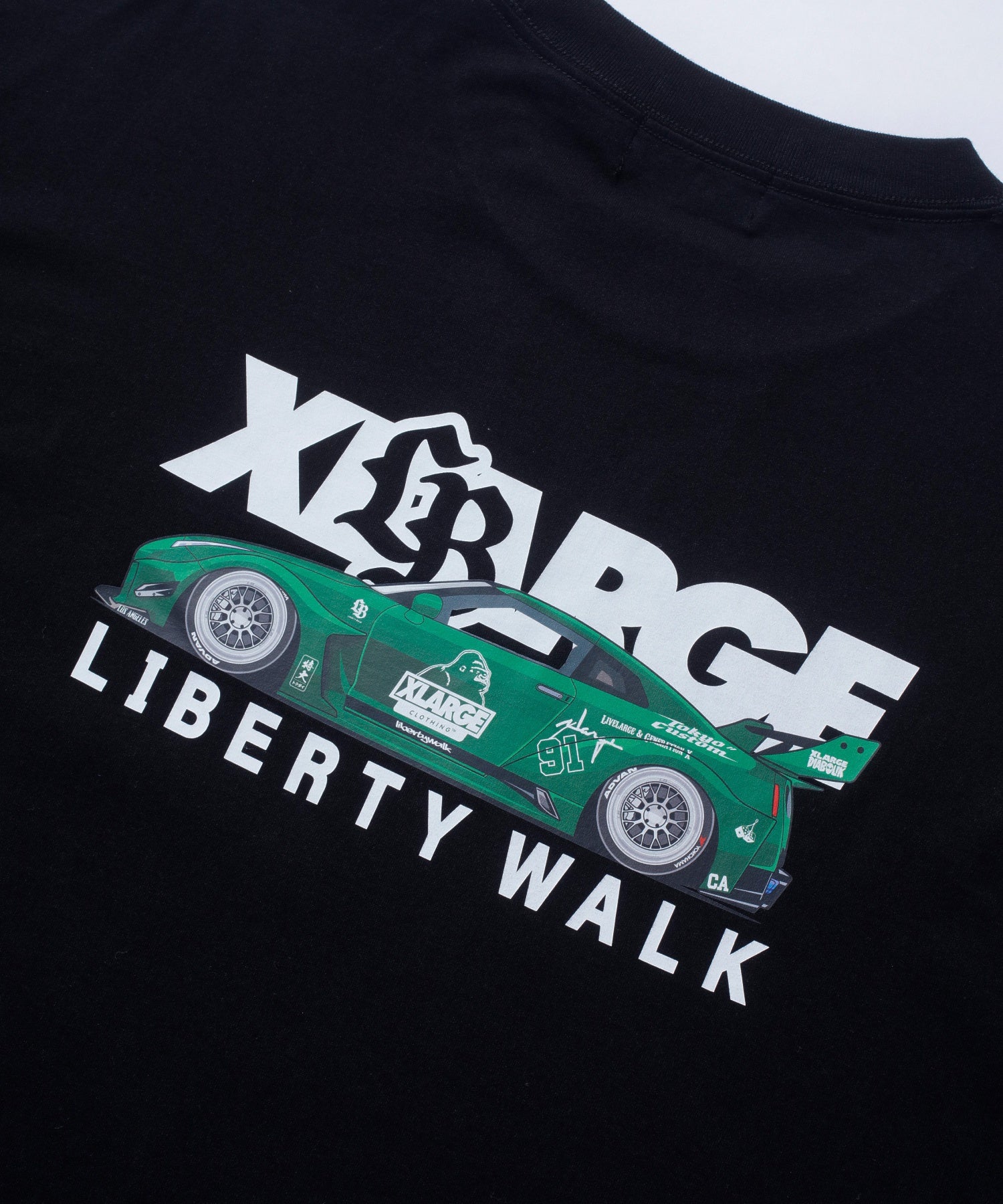 XLARGE×LIBERTY WALK MIX LOGO S/S TEE