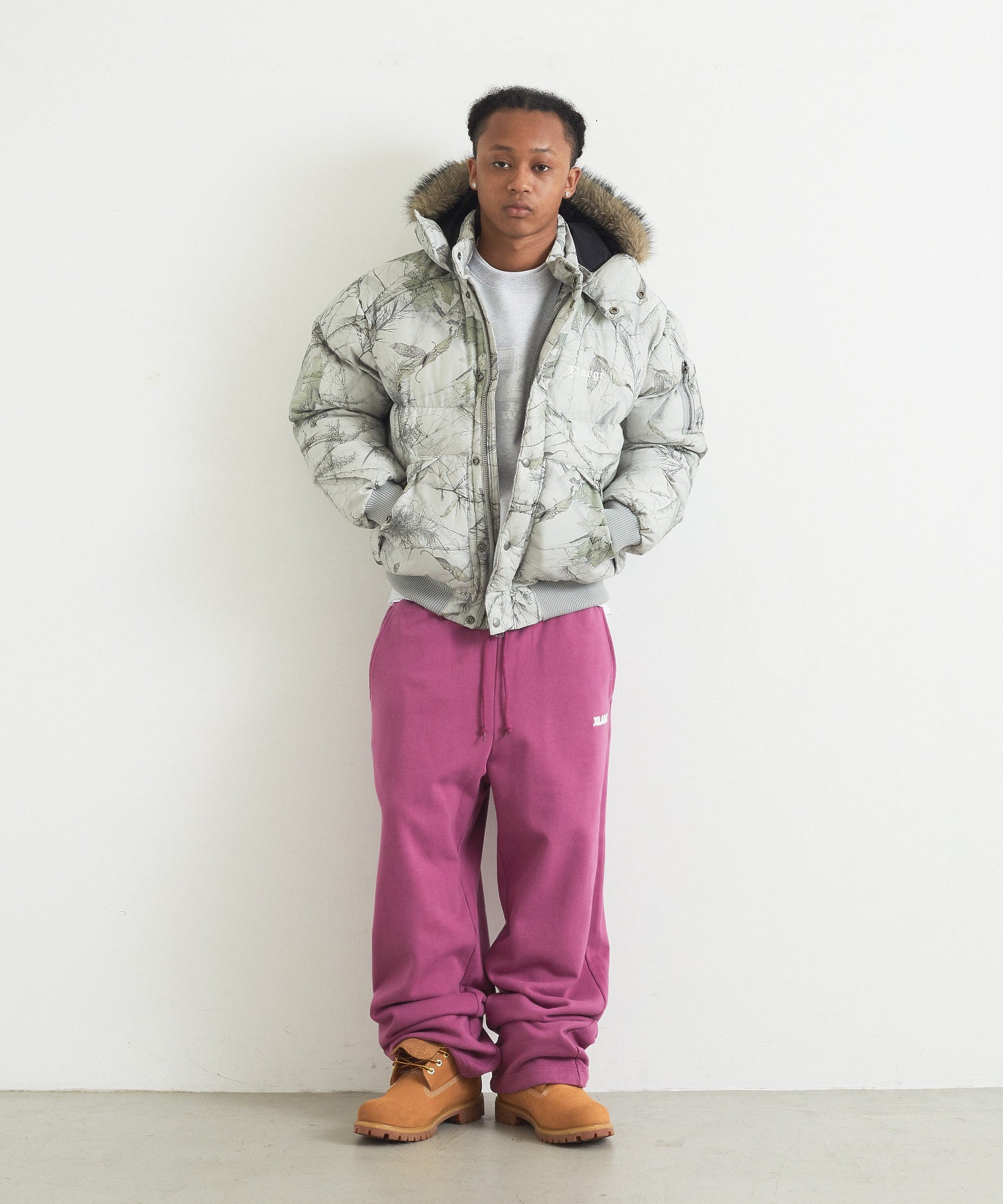 HOODED PUFFER JACKET