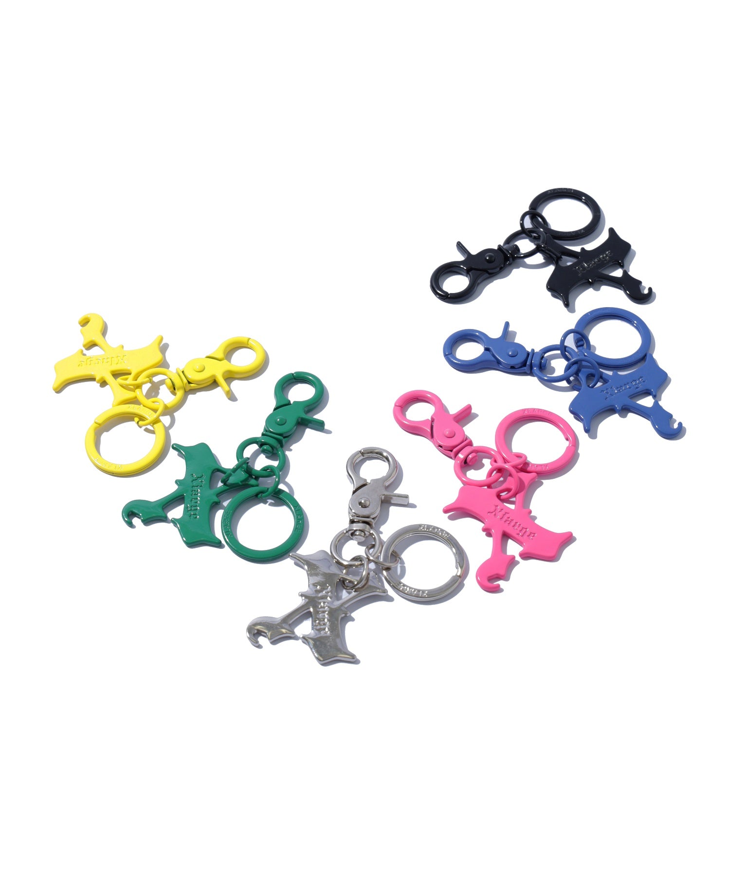 X LOGO KEYCHAIN