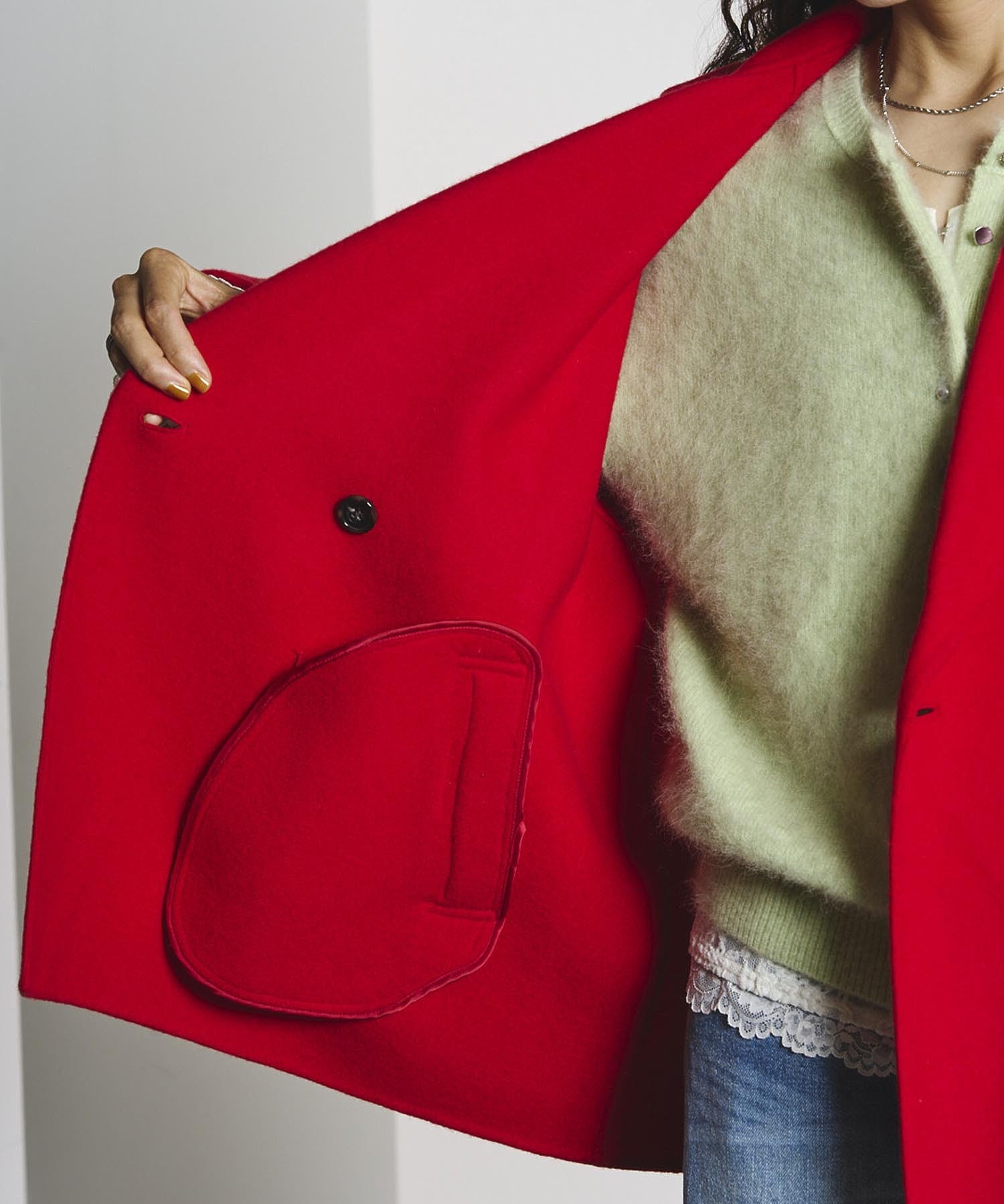 WIDE TAILORED COAT