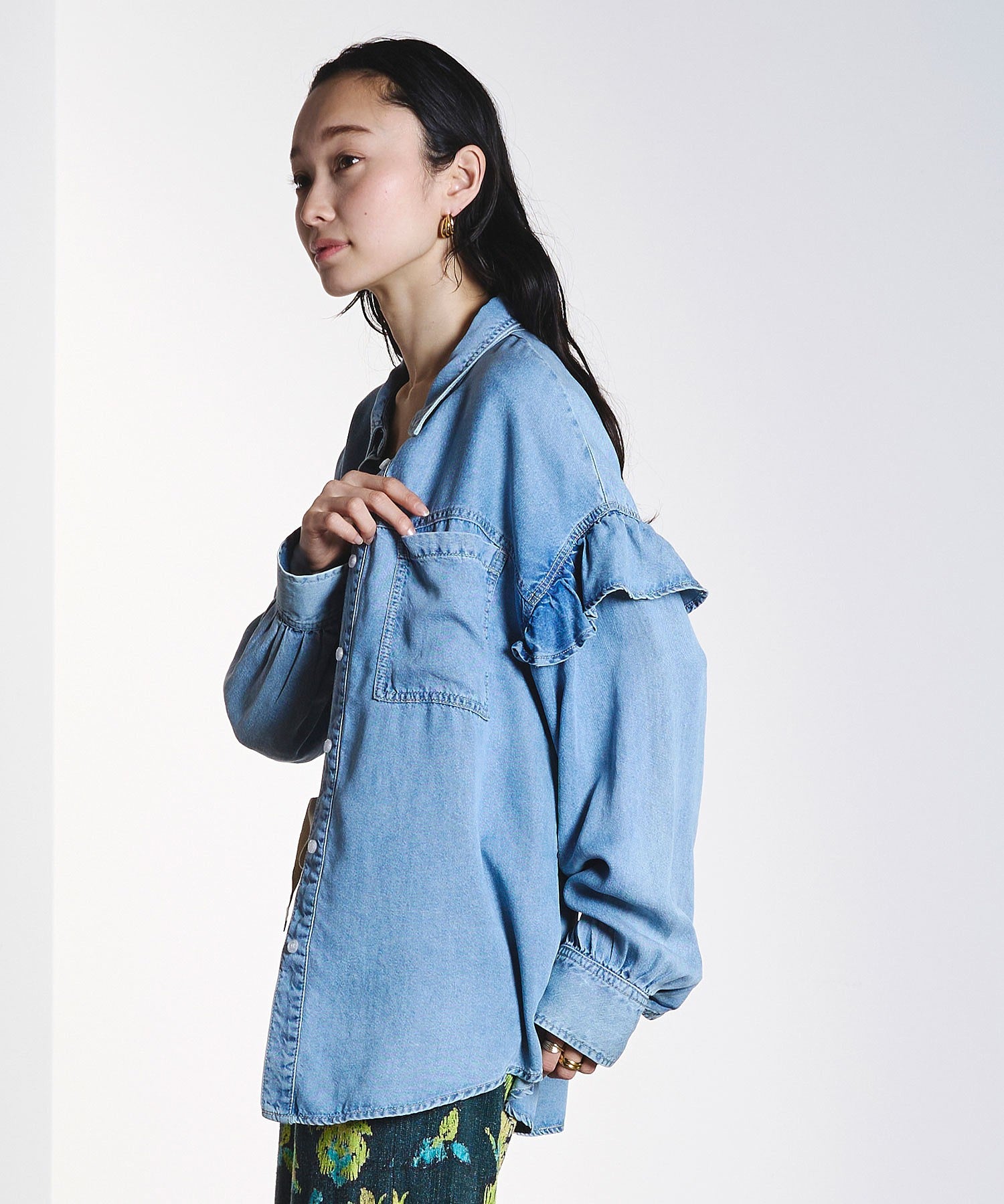 model:161cm 着用サイズ:ONE SIZE