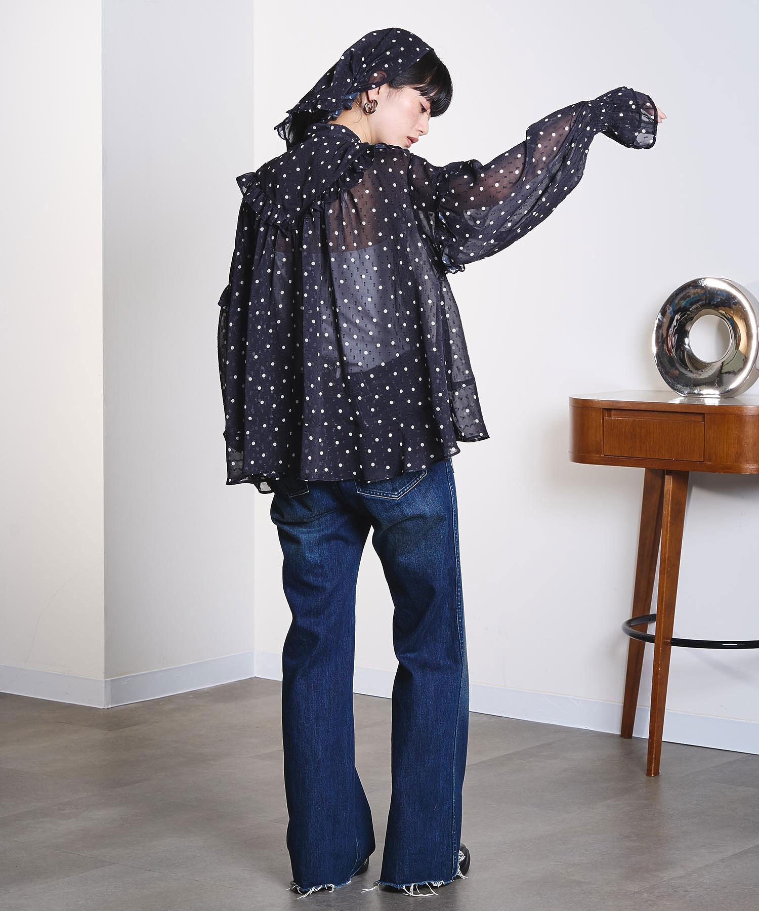 model:163cm 着用サイズ:ONE SIZE