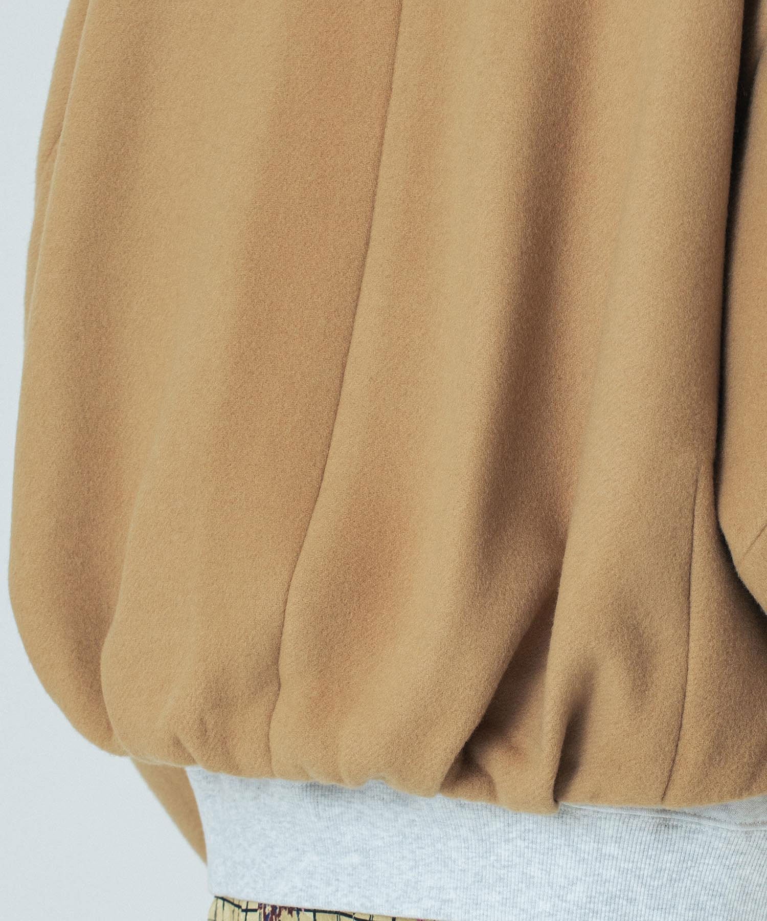 mici/BIG STAND COLLAR BLOUSON