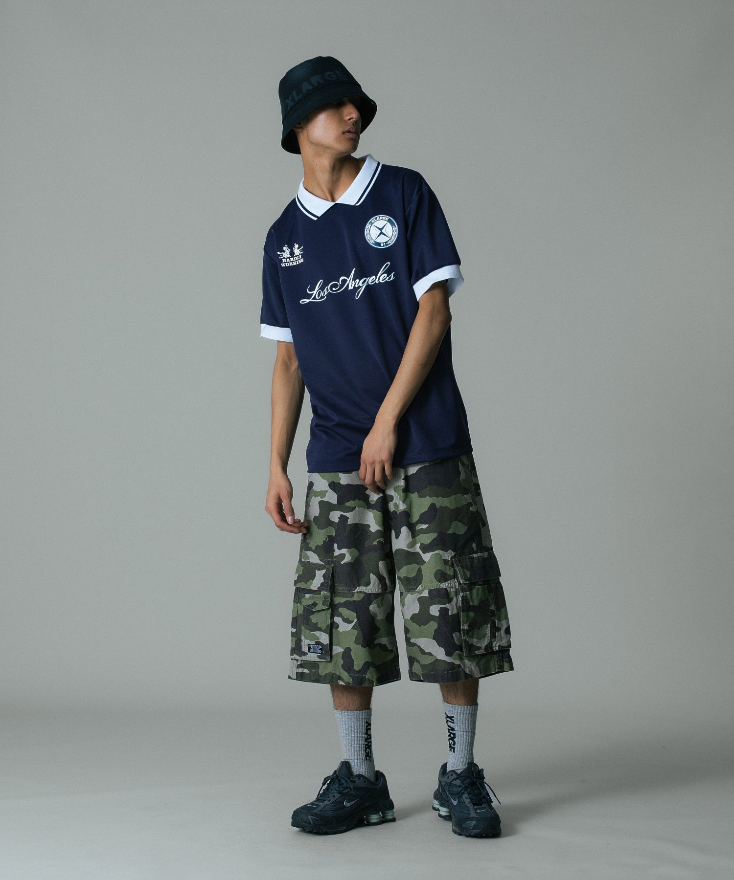 FADED TWILL BUCKET HAT