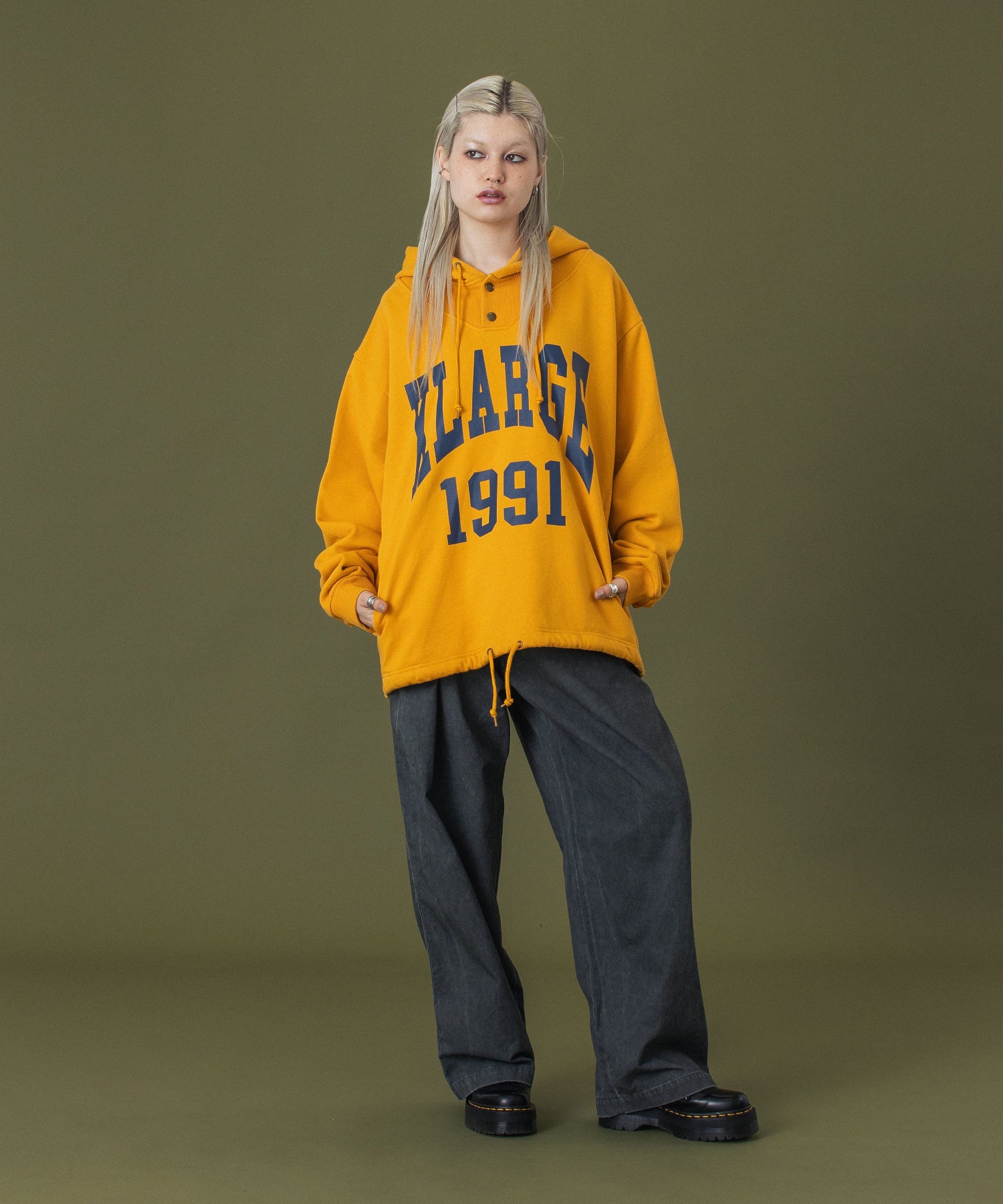 DEFORMATION HOODED SWEATSHIRT
