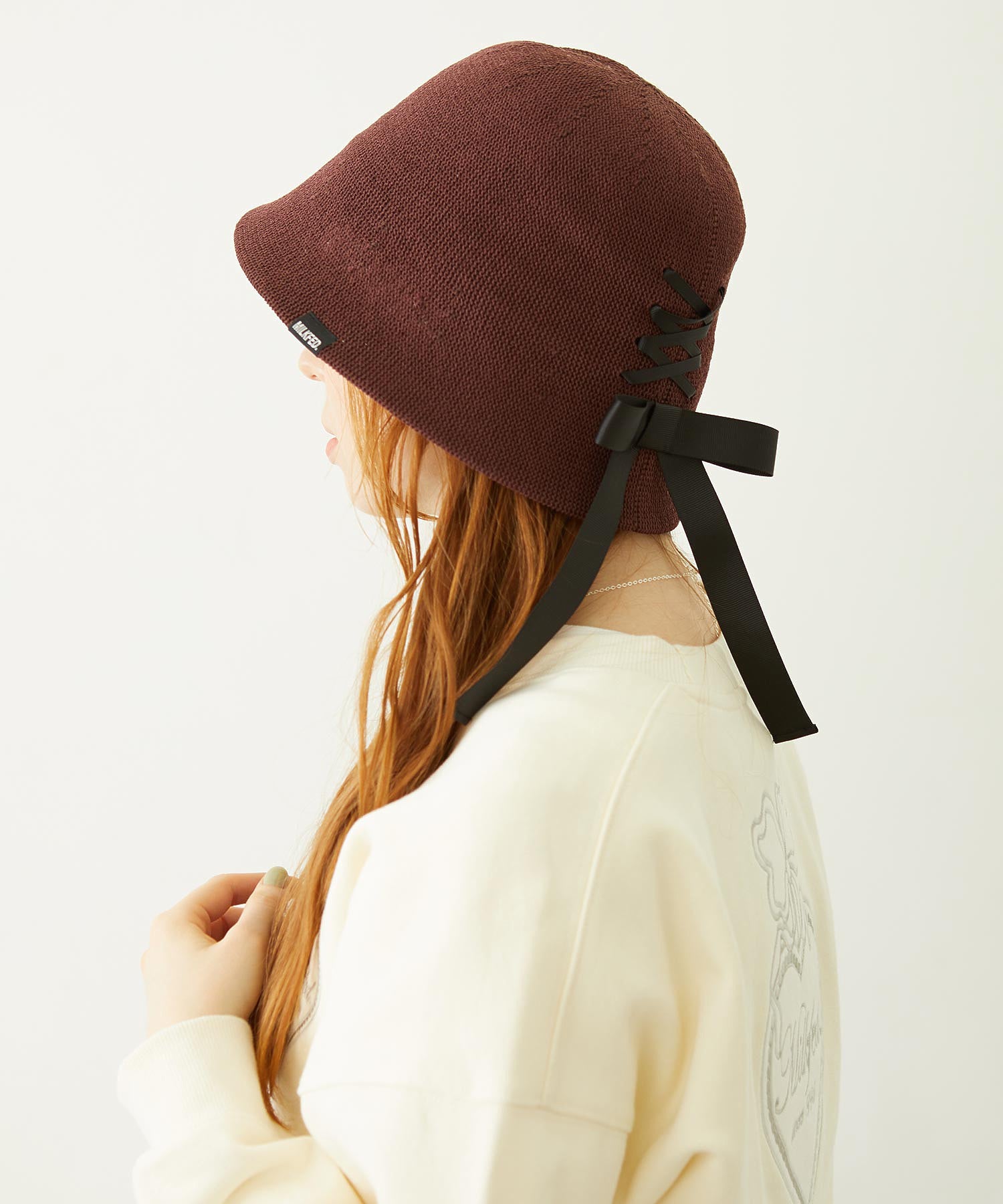 LACE UP HAT