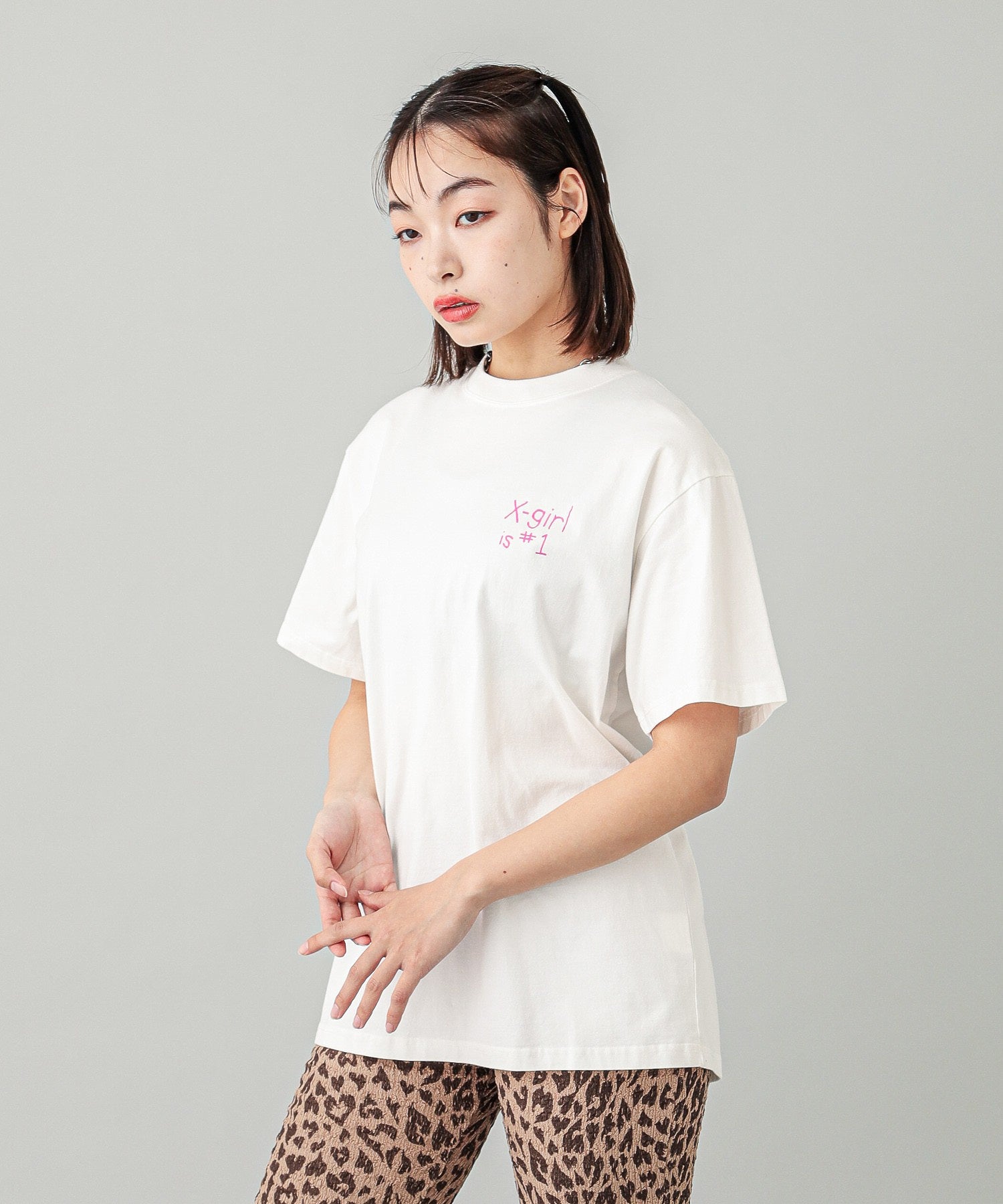 X-girl FLAG S/S TEE