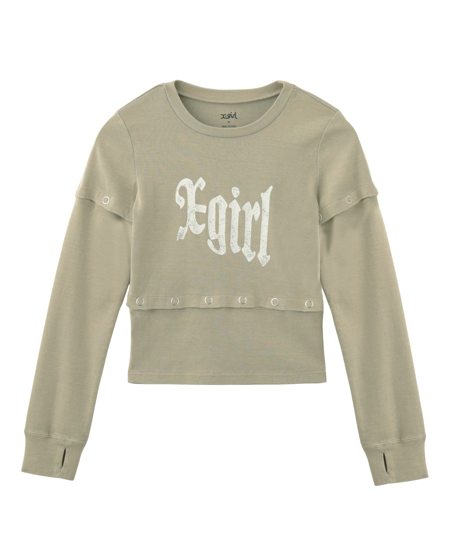 FADED MULTIWAY L/S TOP