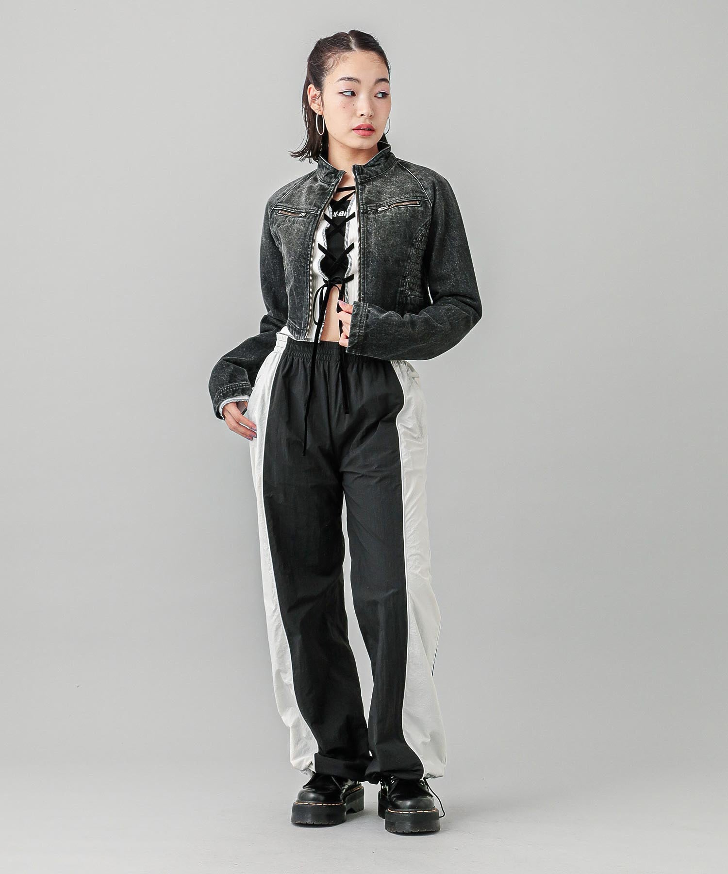 model　H:161cm 着用サイズ:M