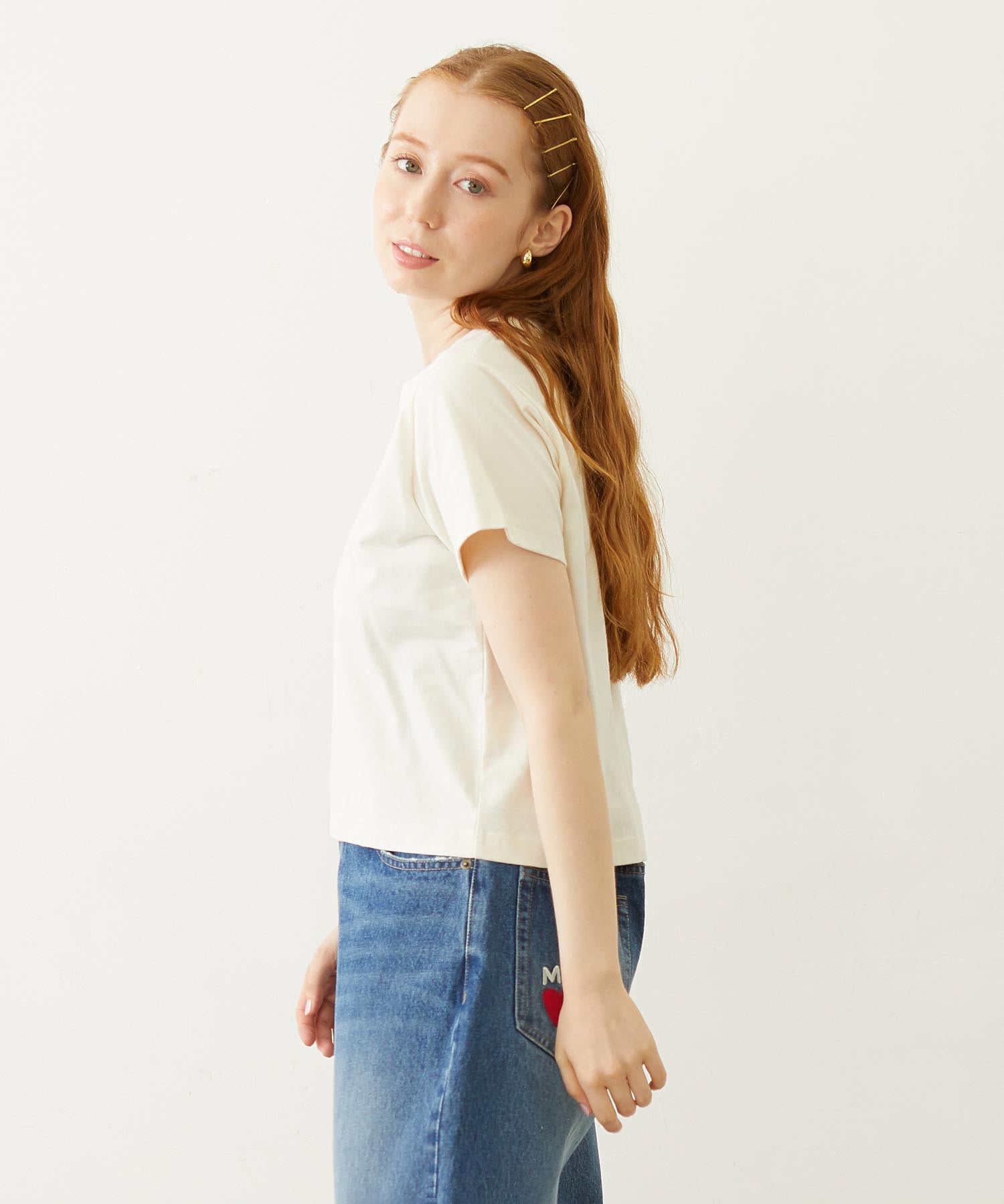 HANDWRITTEN HEART COMPACT S/S TEE