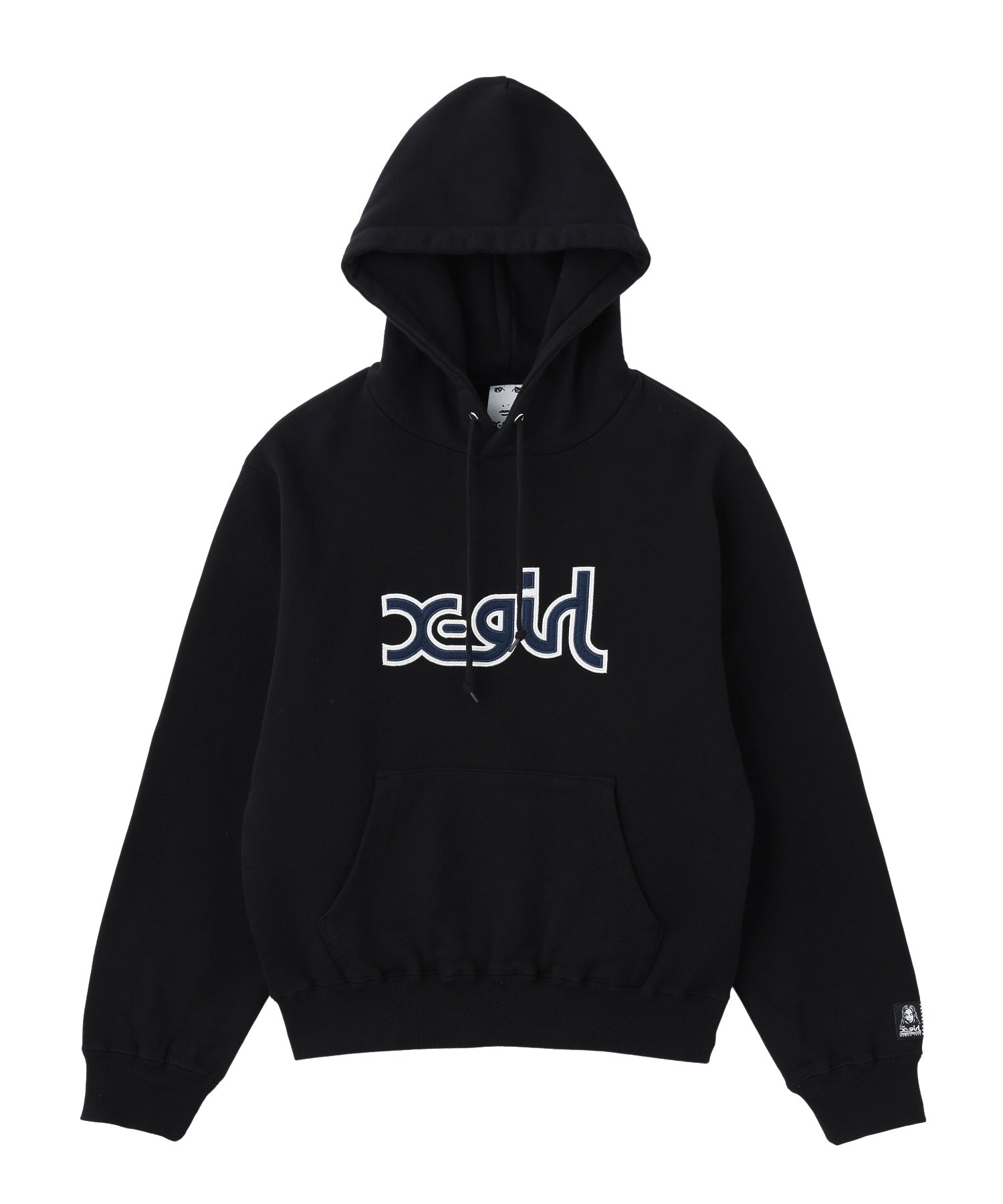 MILLS LOGO LAYERED PATCH SWEAT HOODIE