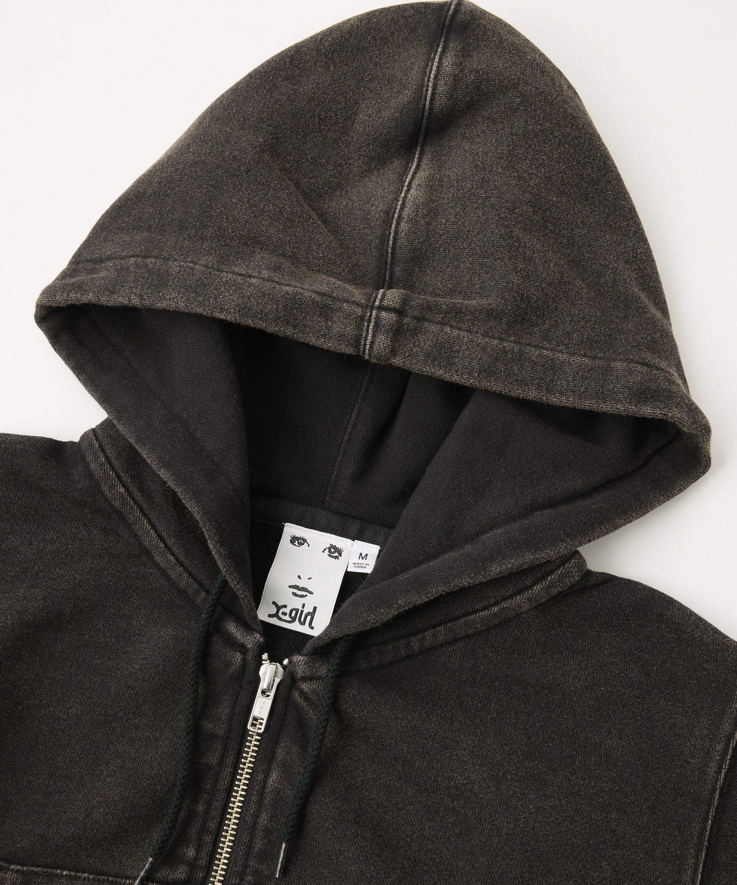 DUSTY COMPACT ZIP UP SWEAT HOODIE