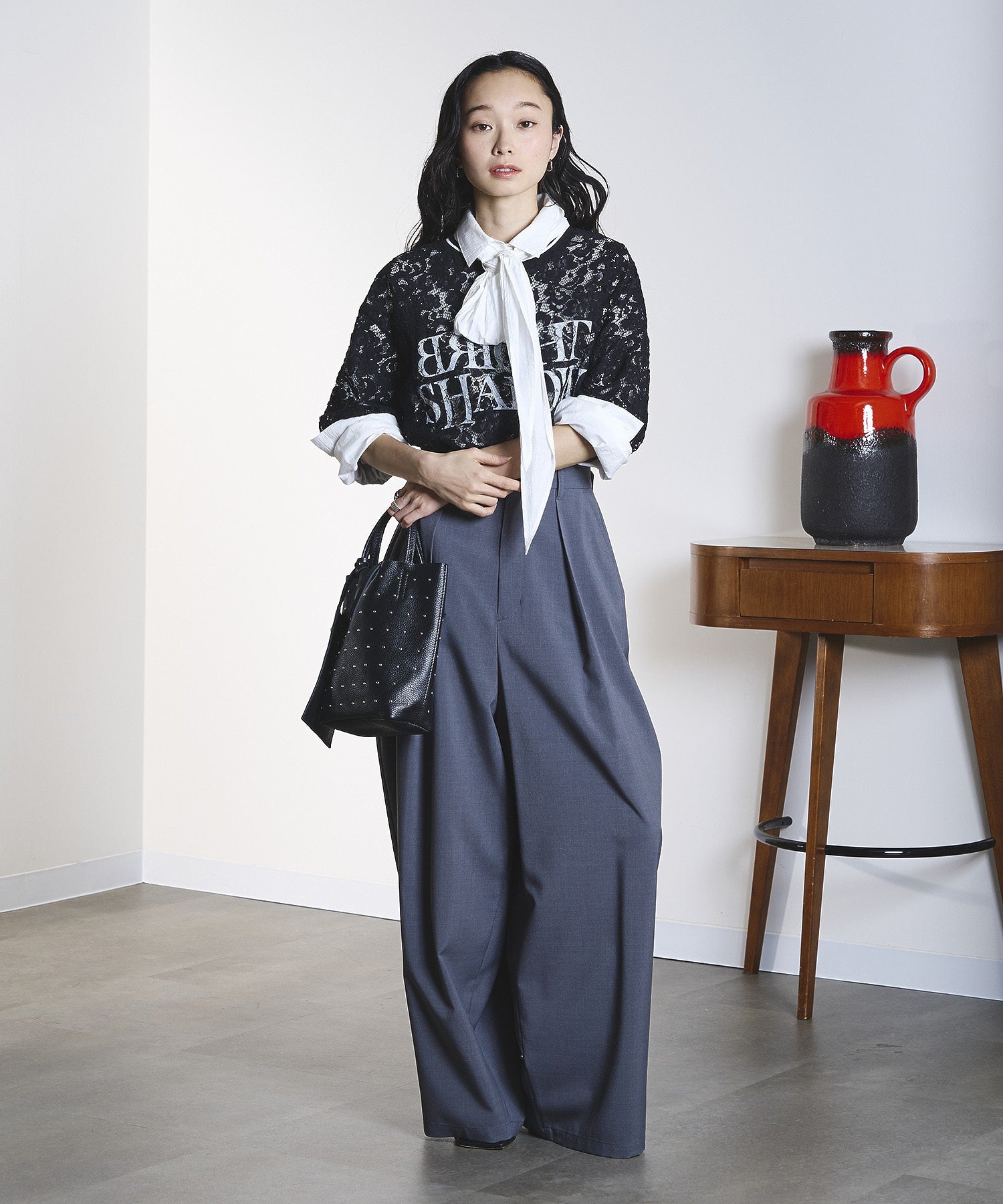 model:161cm 着用サイズ:ONE SIZE