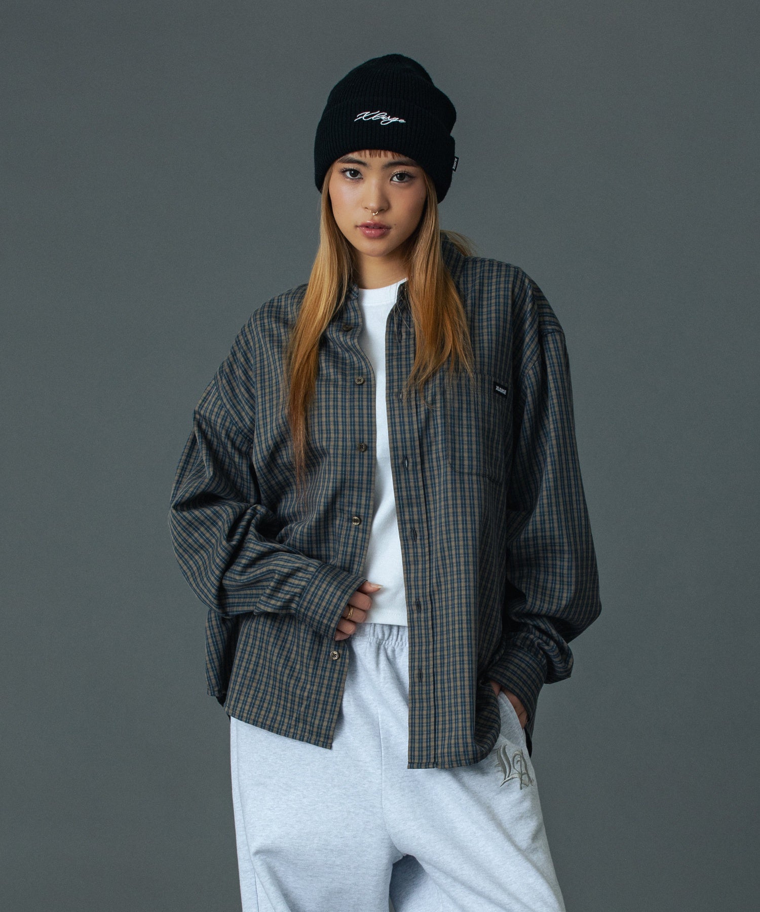 MODEL 身長165cm/ 着用サイズ：Lサイズ