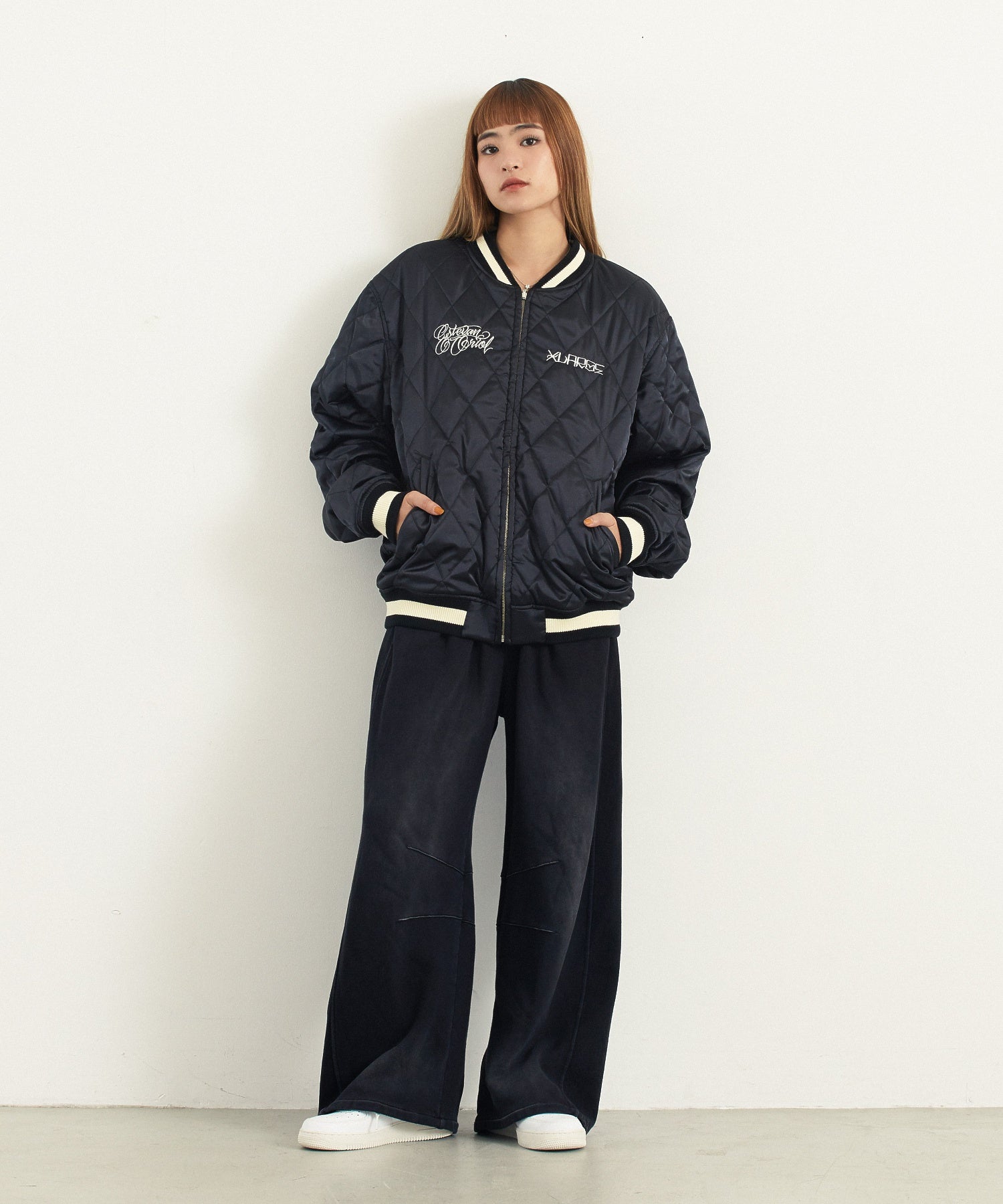 XLARGE×ESTEVAN ORIOL REVERSIBLE SOUVENIR JACKET