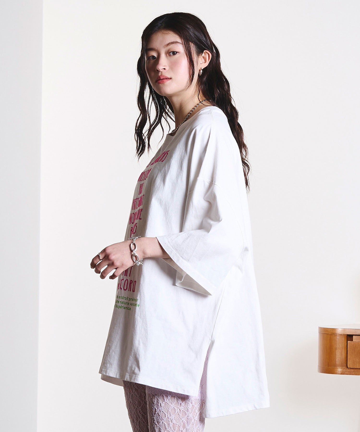 model:171cm 着用サイズ:ONE SIZE