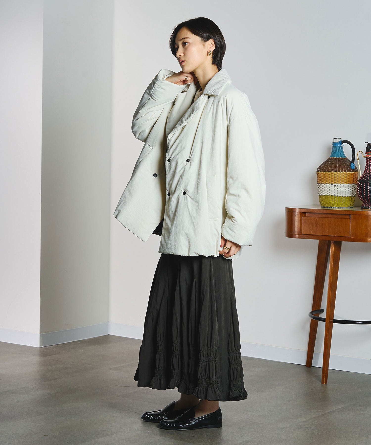 model:166cm 着用サイズ:S