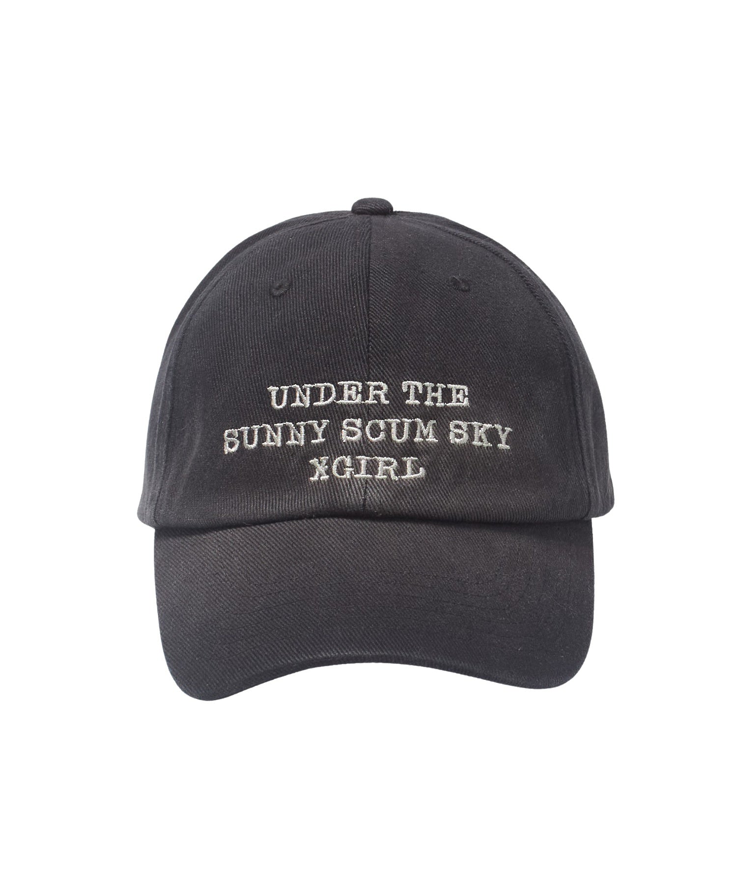 FADED FACE LABEL 6PANEL CAP