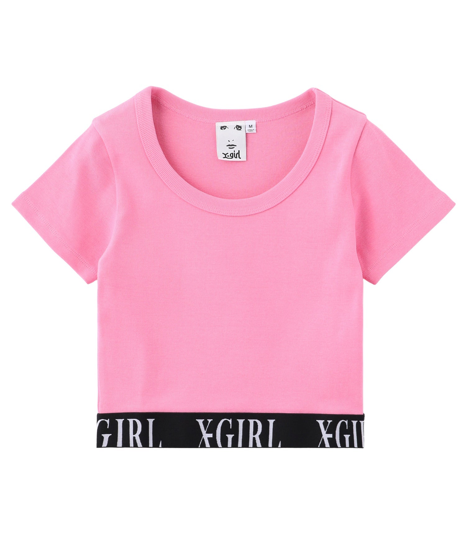 LOGO JACQUARD HEM S/S TEE