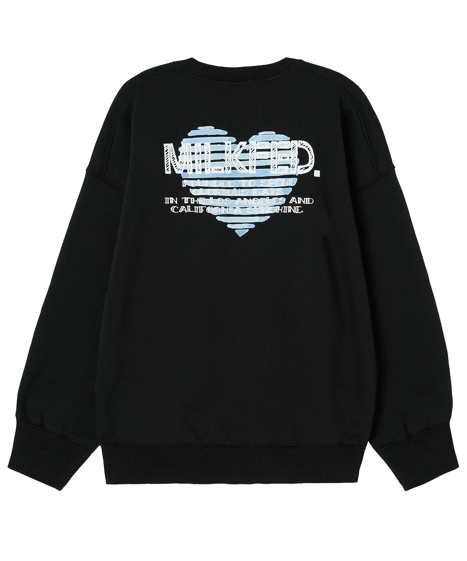 HANDWRITTEN HEART BIG SWEAT TOP MILKFED.