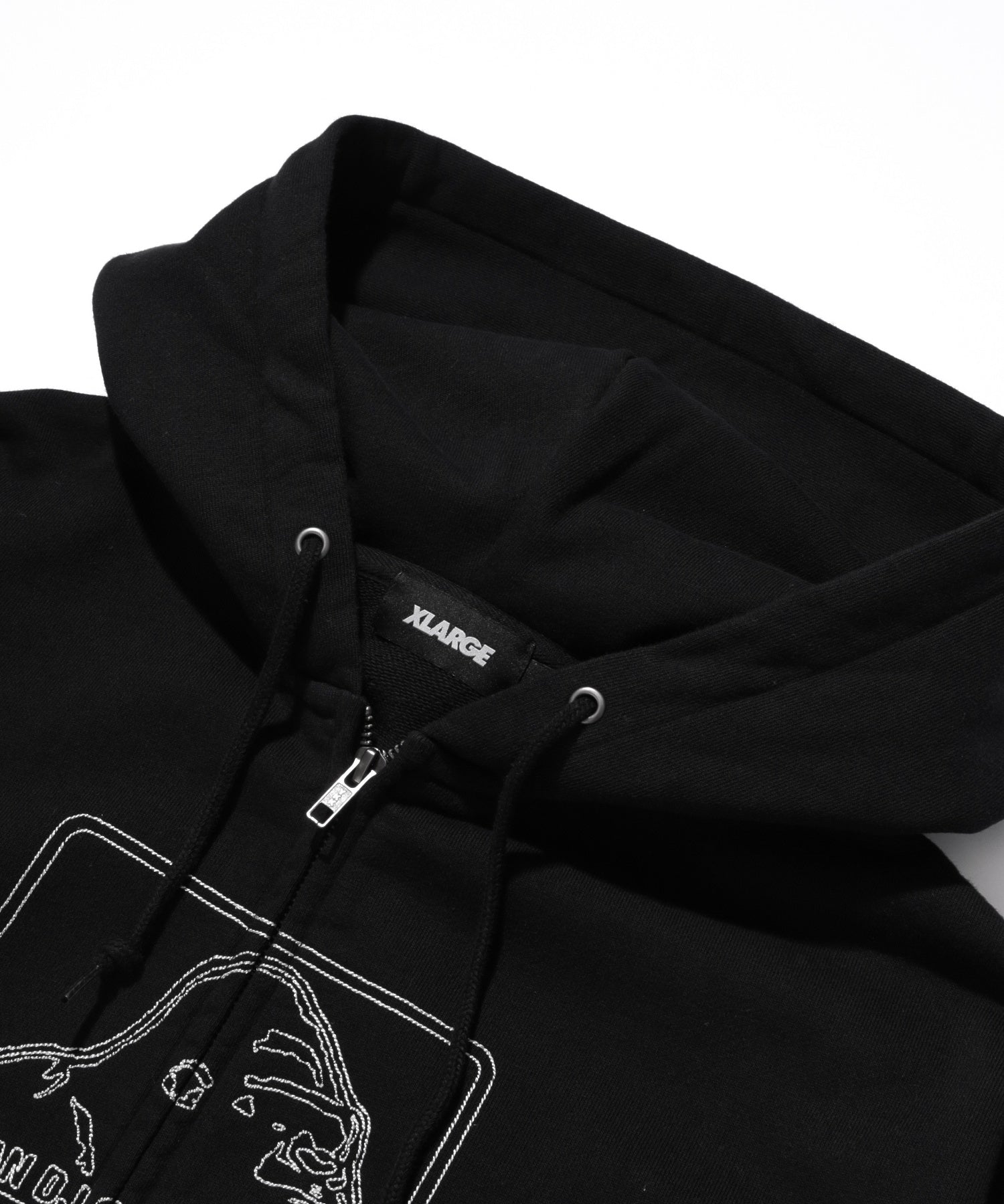 XLARGE×DMC ZIP UP HOODED SWEATSHIRT