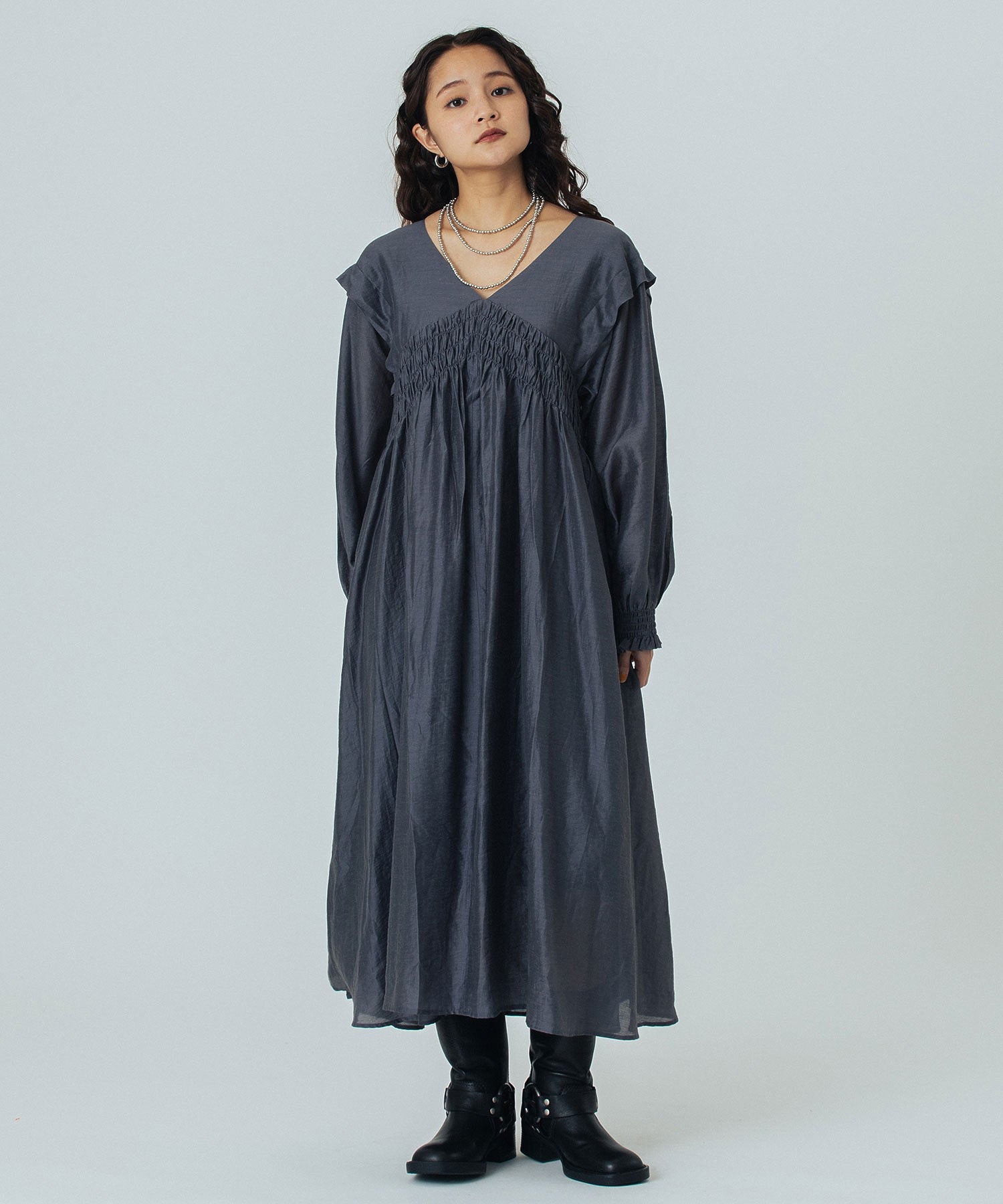 model:160cm 着用サイズ:ONE SIZE