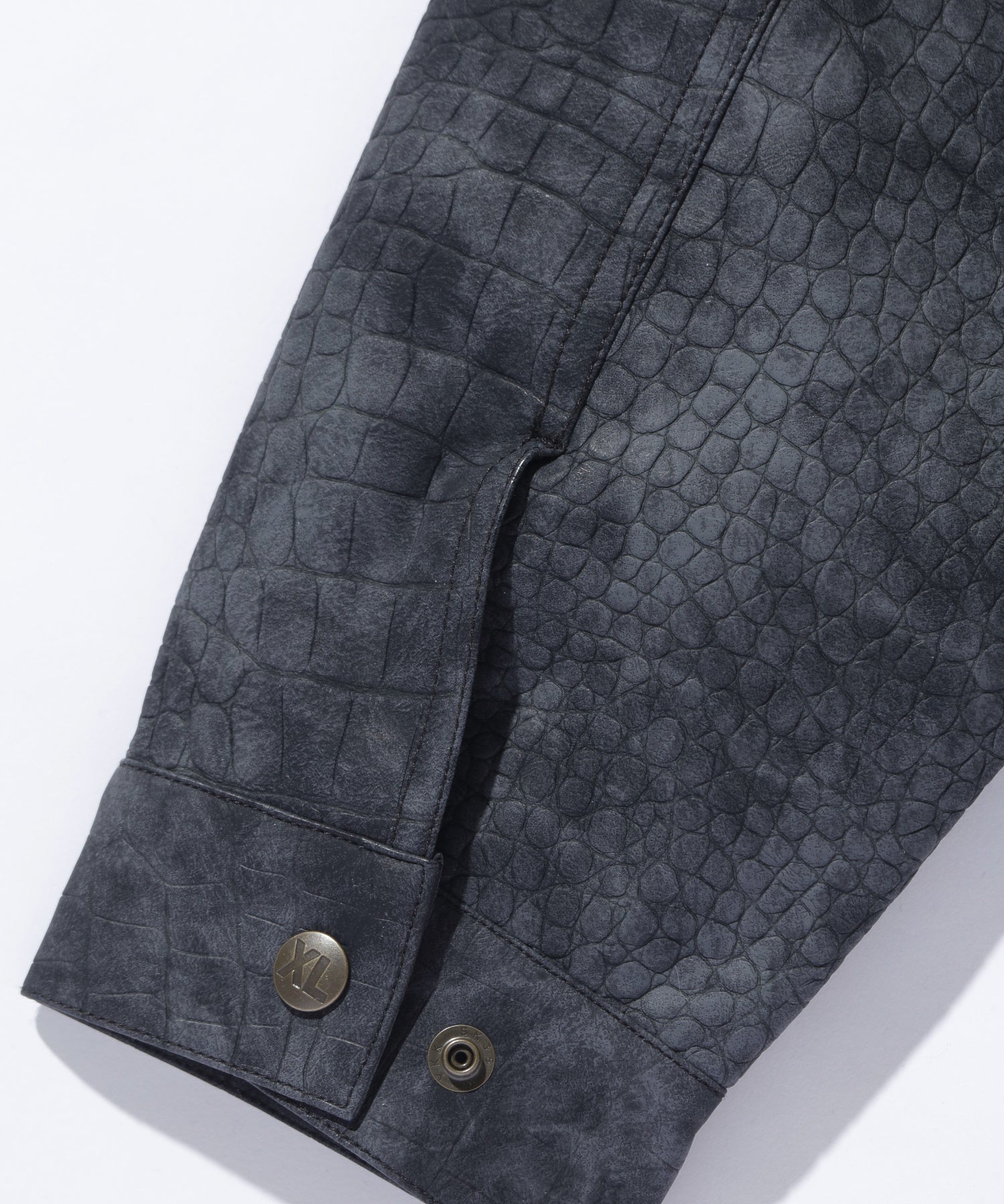 CROC SUEDE JACKET