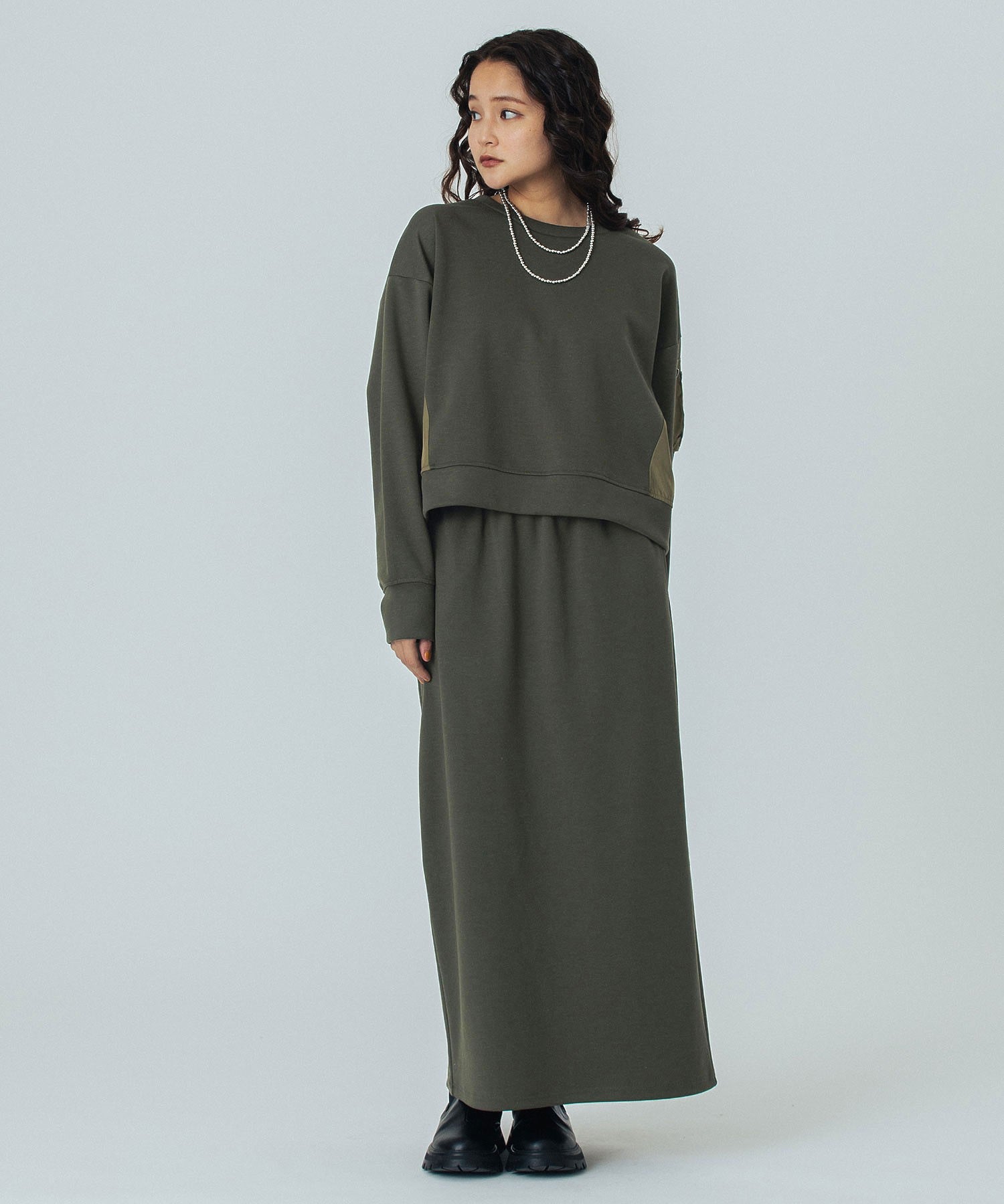 model:160cm 着用サイズ:ONE SIZE