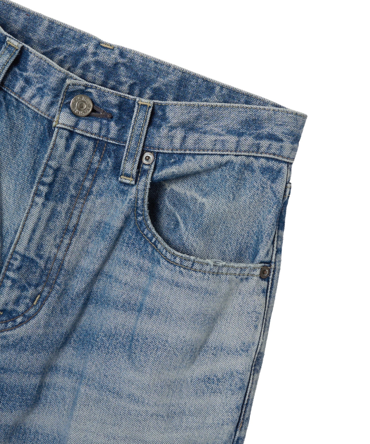 HIGH WAIST STRAIGHT JEANS