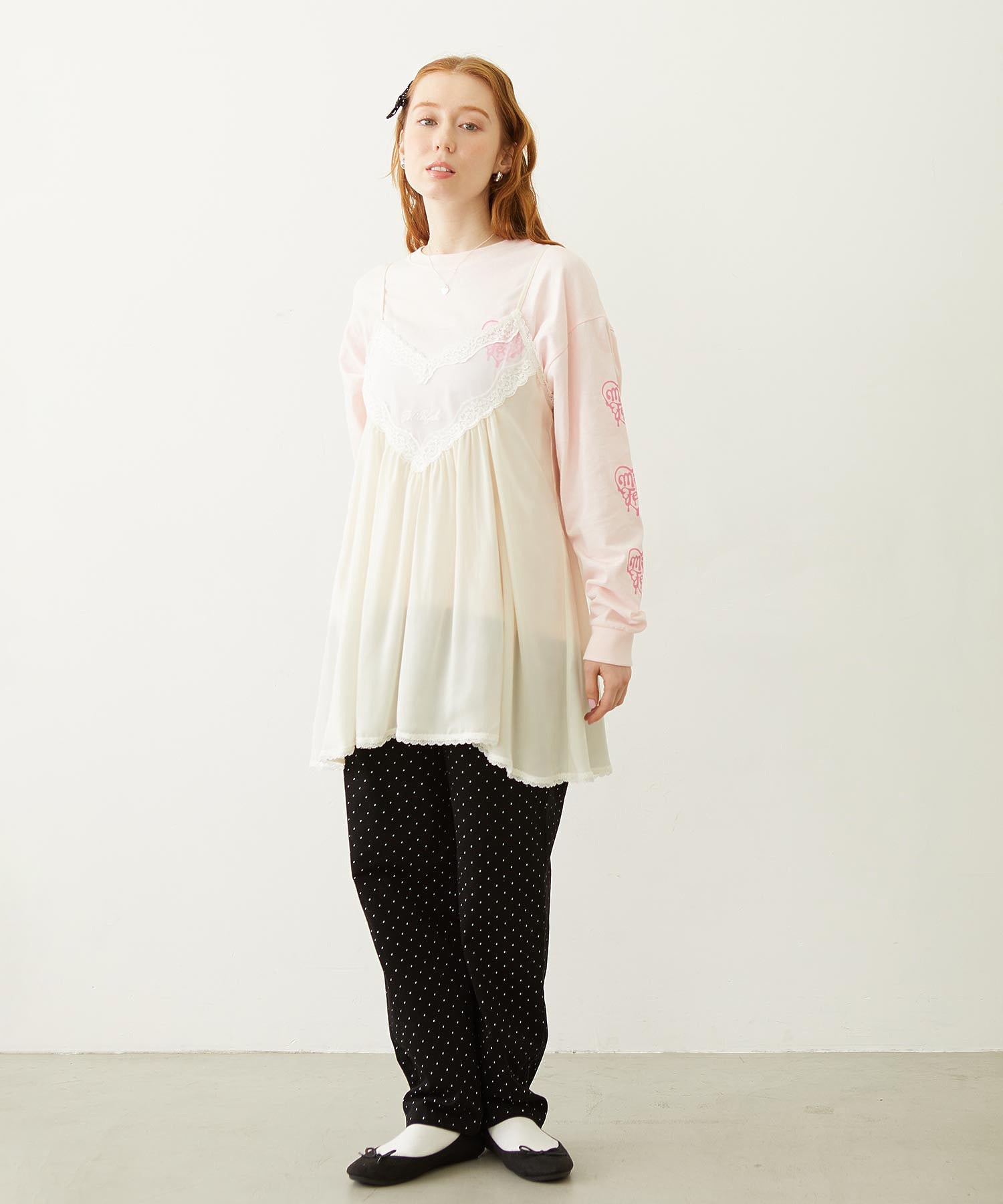 MELTY HEART WIDE L/S TEE