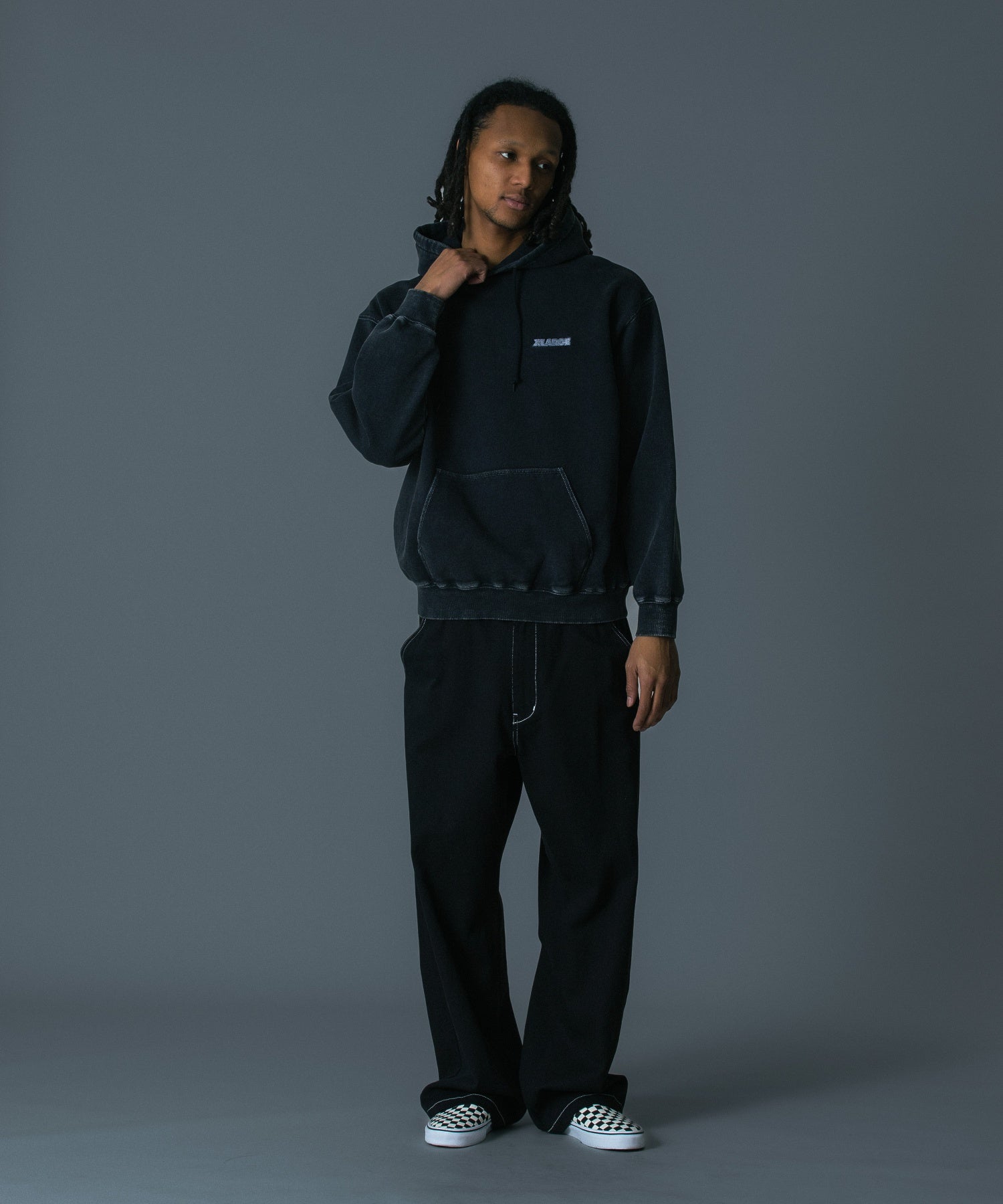 XLARGE COMIC TWO HOODED SWEATSHIRT