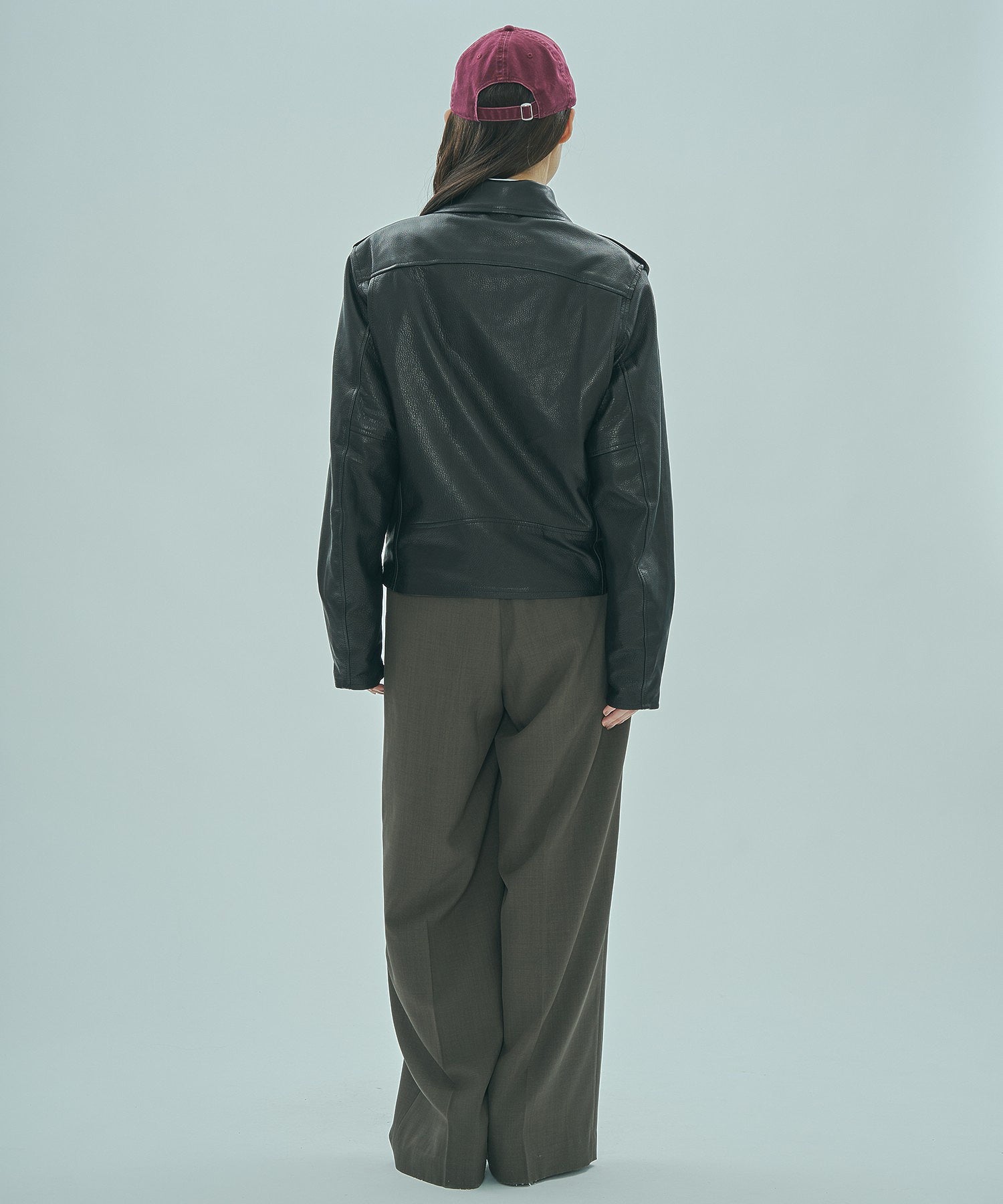 SISII x GENE HEAVENS/LEATHER RIDERS JACKET