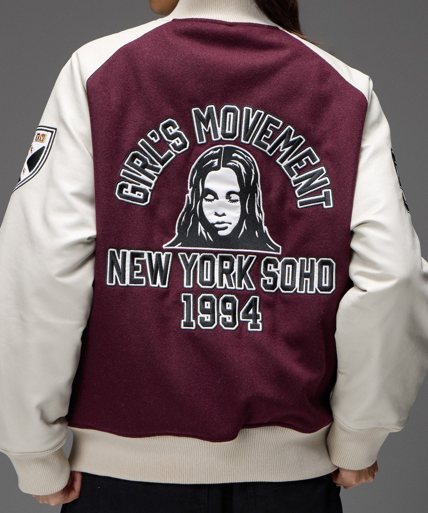 FACE PATCH STADIUM JACKET