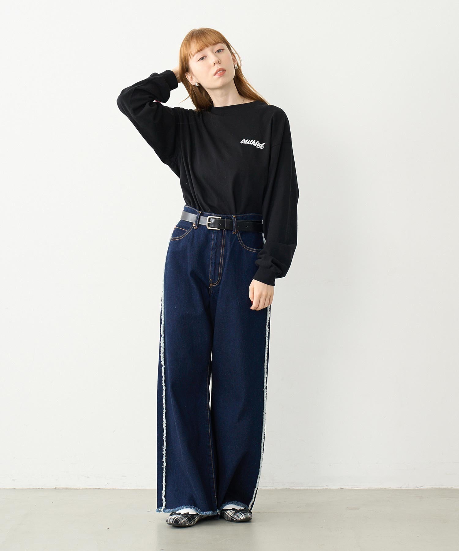 RIBBON WIDE L/S TEE