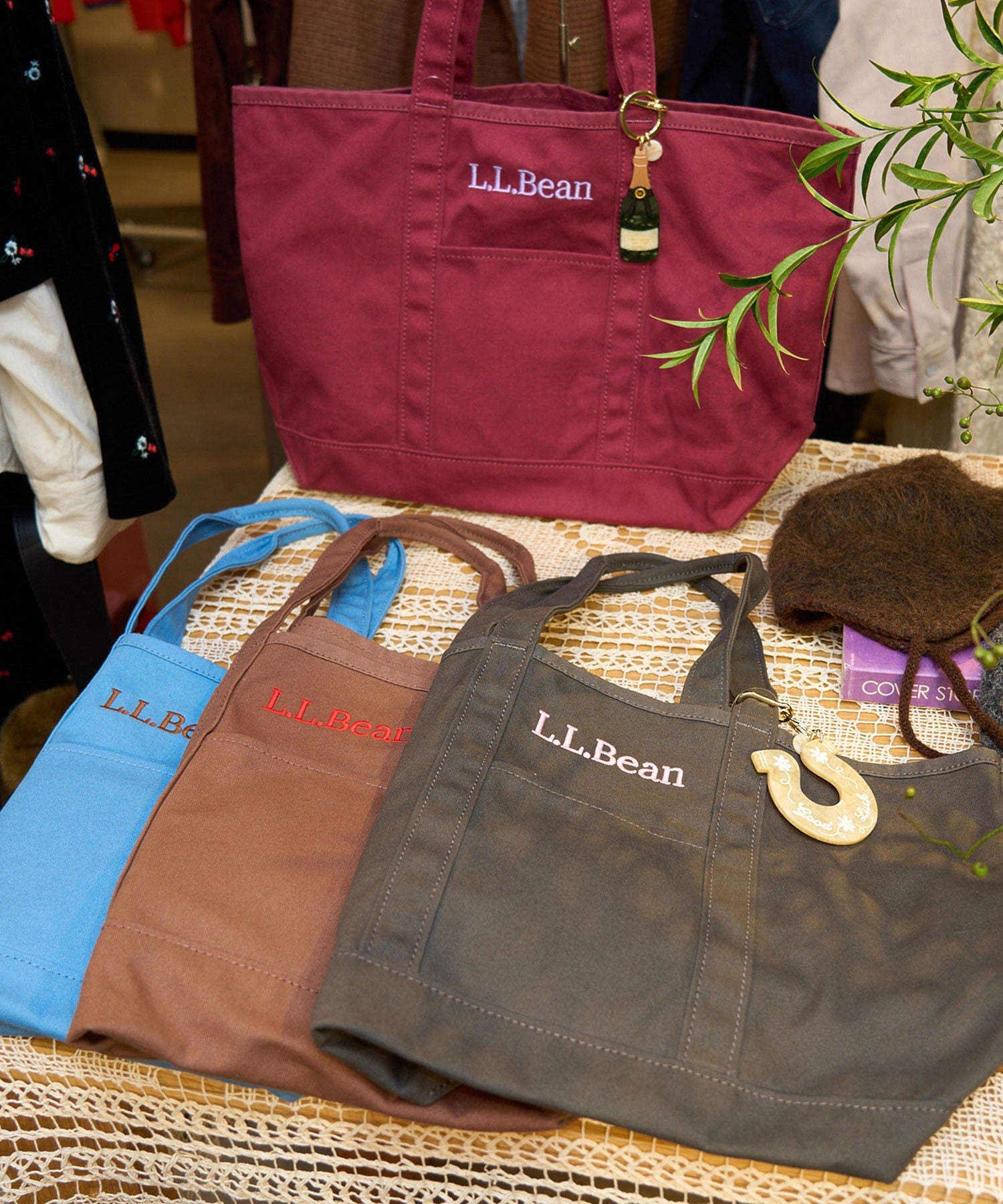 【ROSE BUD別注】L.L. Bean/GROCERY TOTE BAG