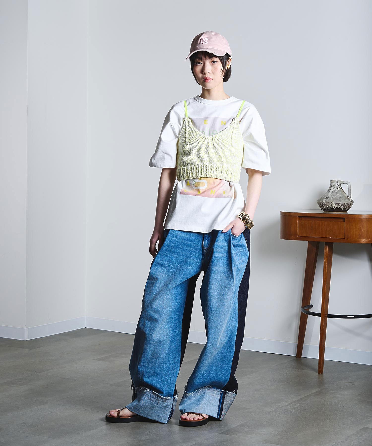 model:168cm 着用サイズ:M