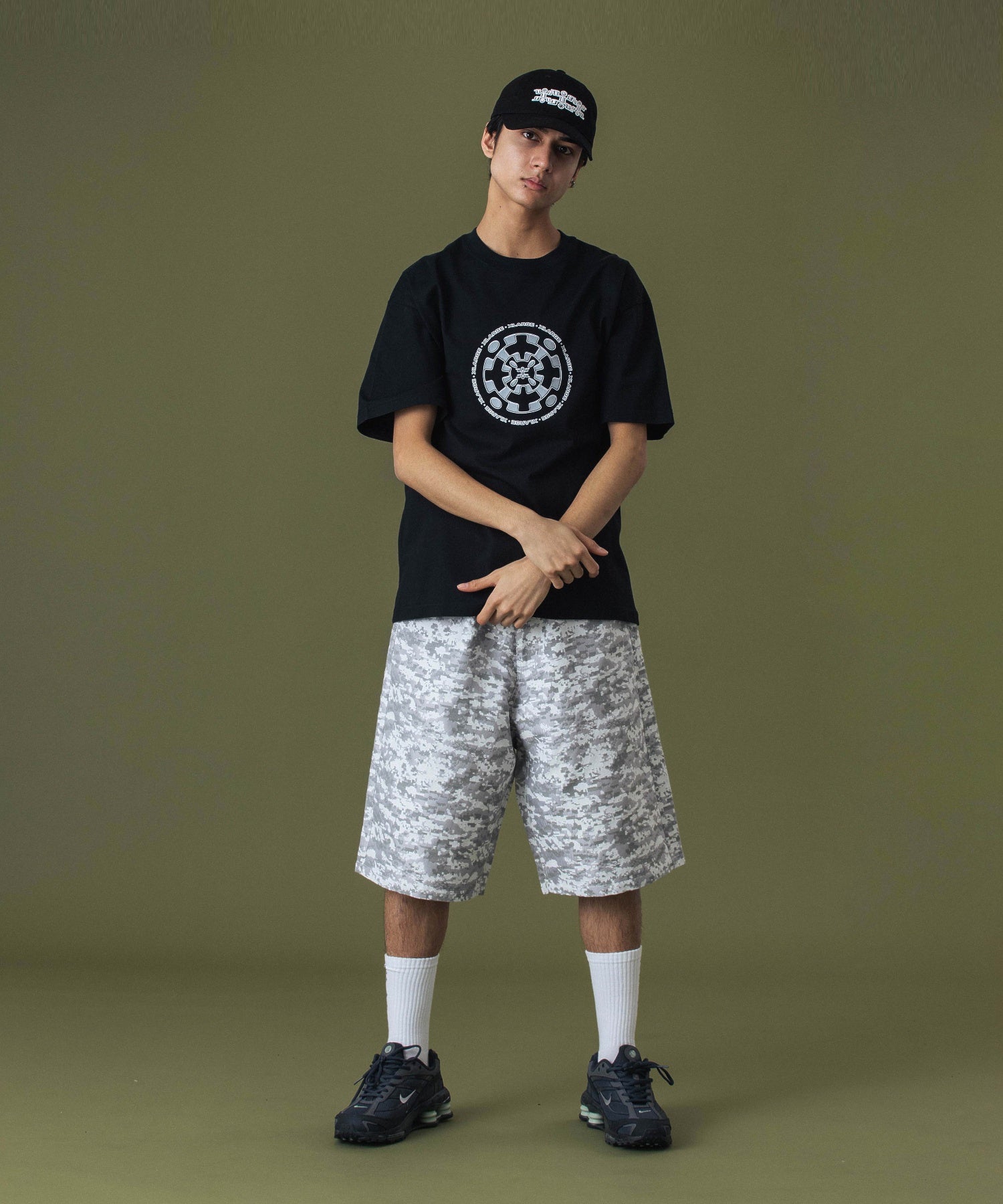 DIGITAL CAMO JACQUARD SHORTS