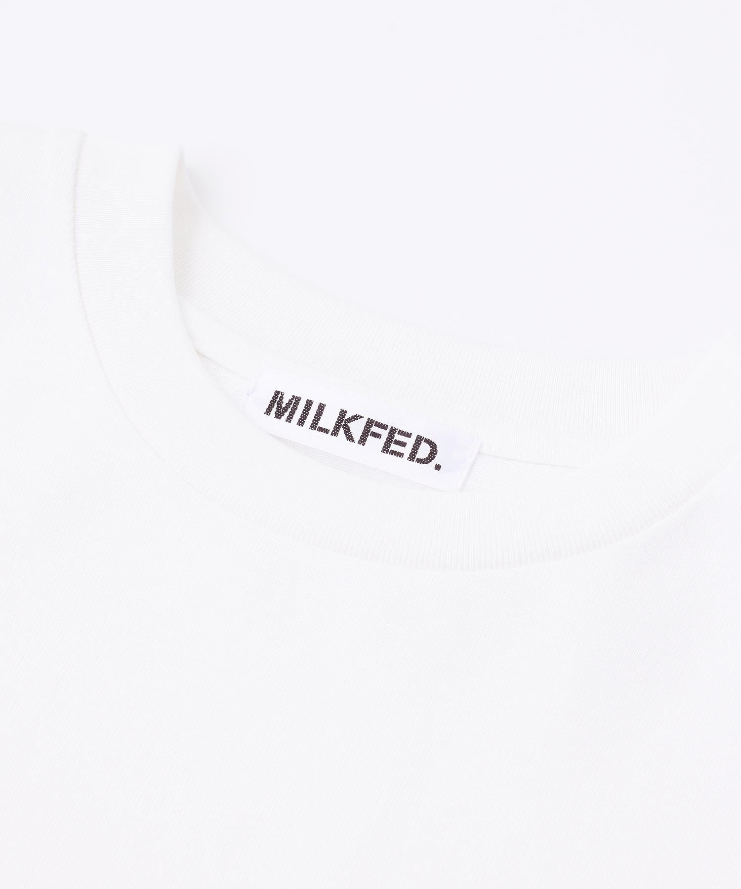 STENCIL LOGO PANELED S/S TOP MILKFED.