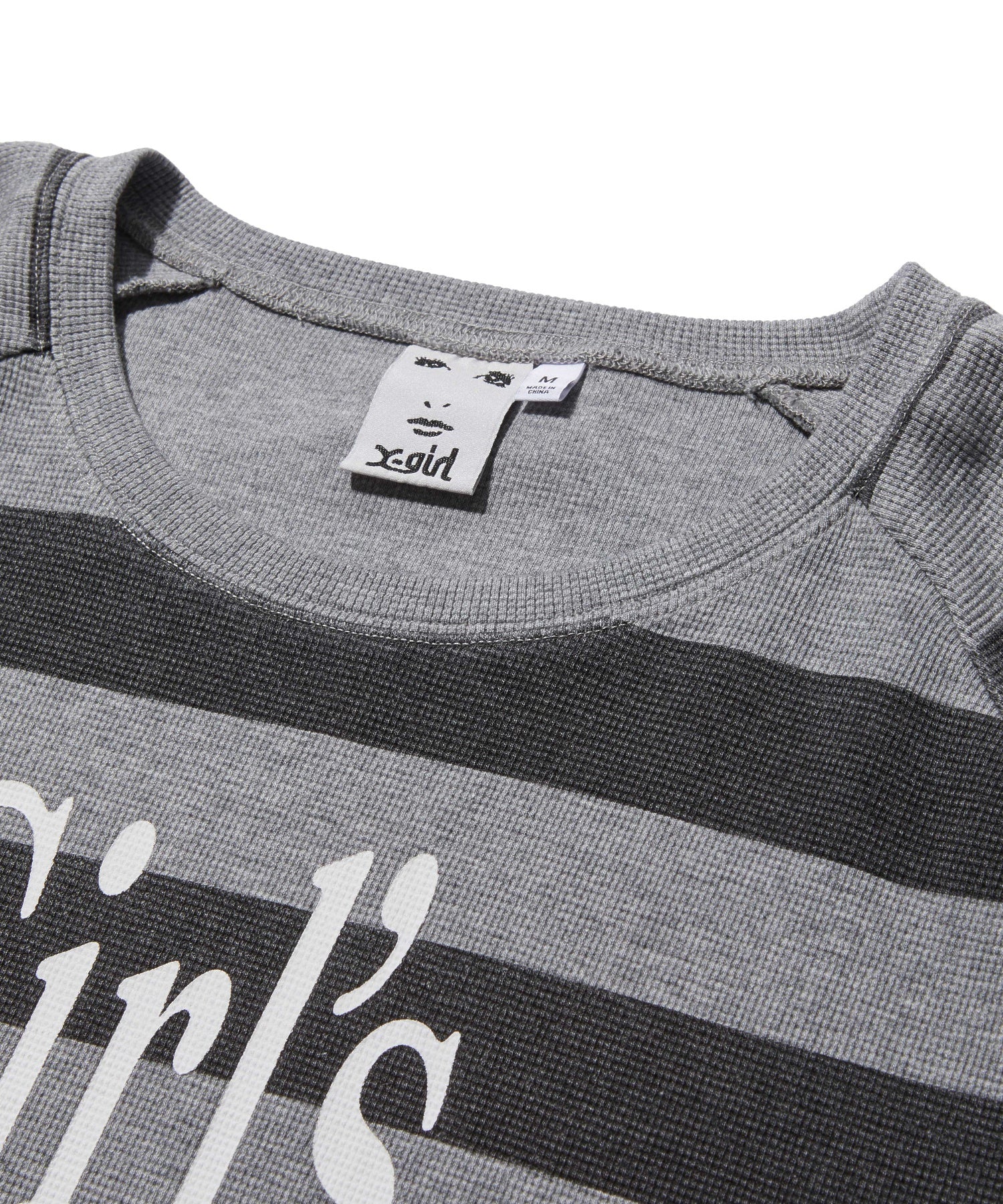 MIXED FONT THERMAL L/S TEE