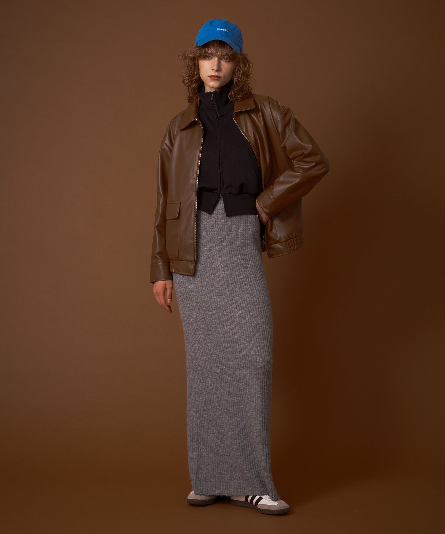 FAUX LEATHER BLOUSON DISPATCHER NO.8