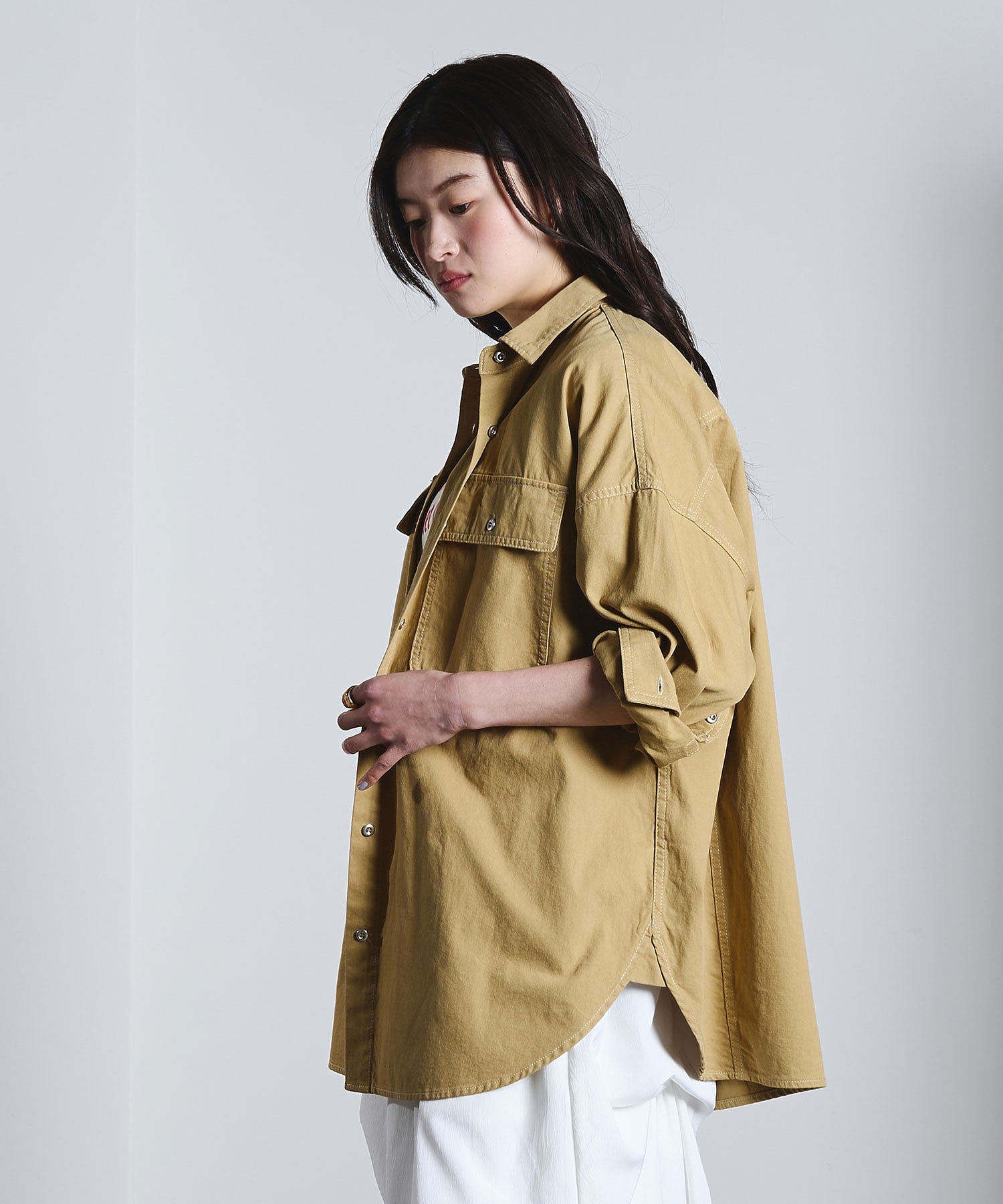 model:171cm 着用サイズ:ONE SIZE