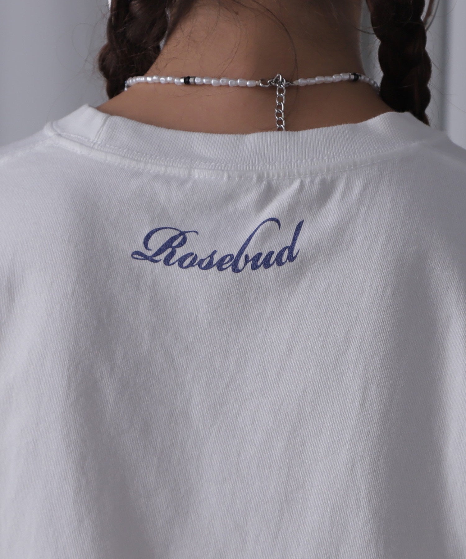 purple ROSE Tシャツ